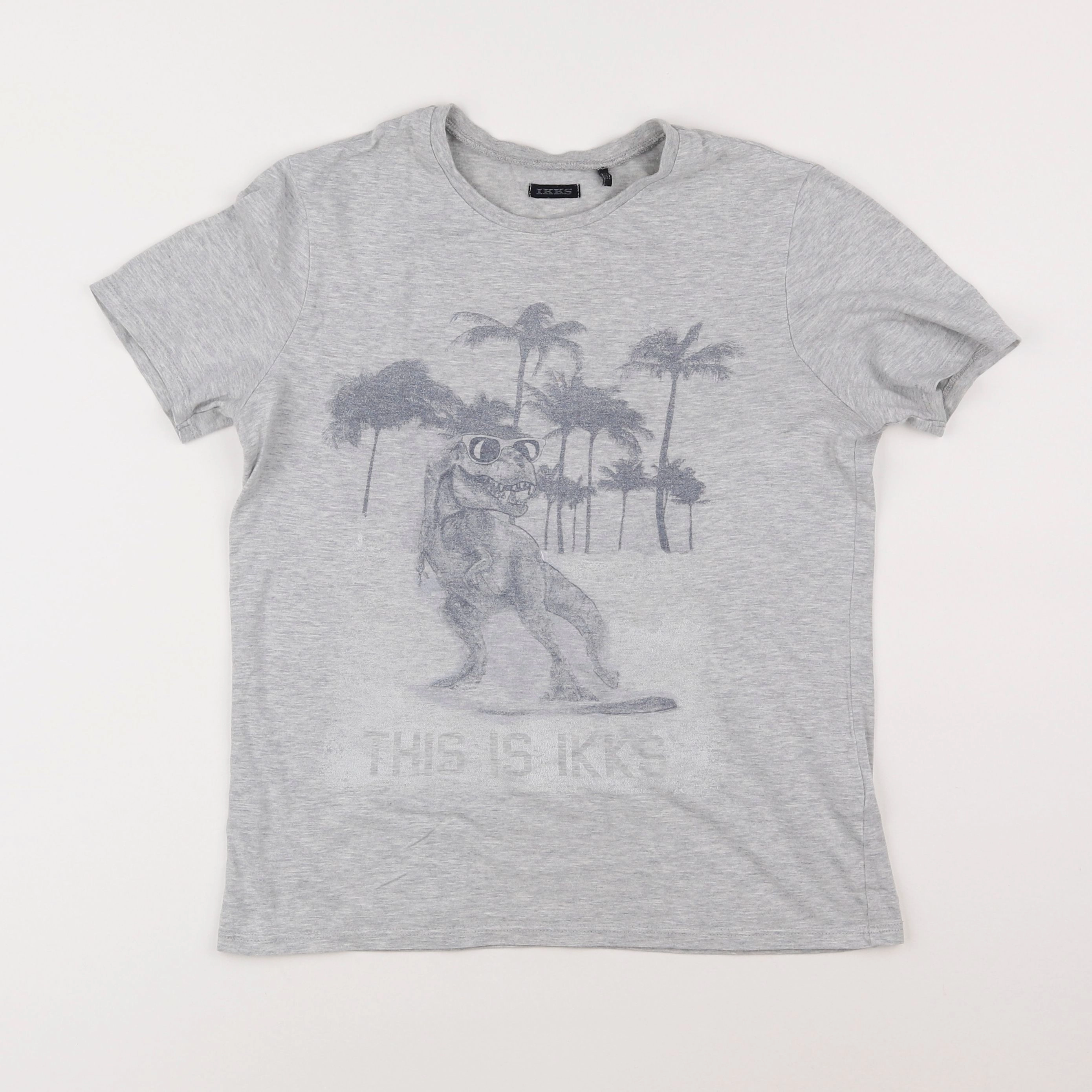 IKKS - tee-shirt gris - 12 ans