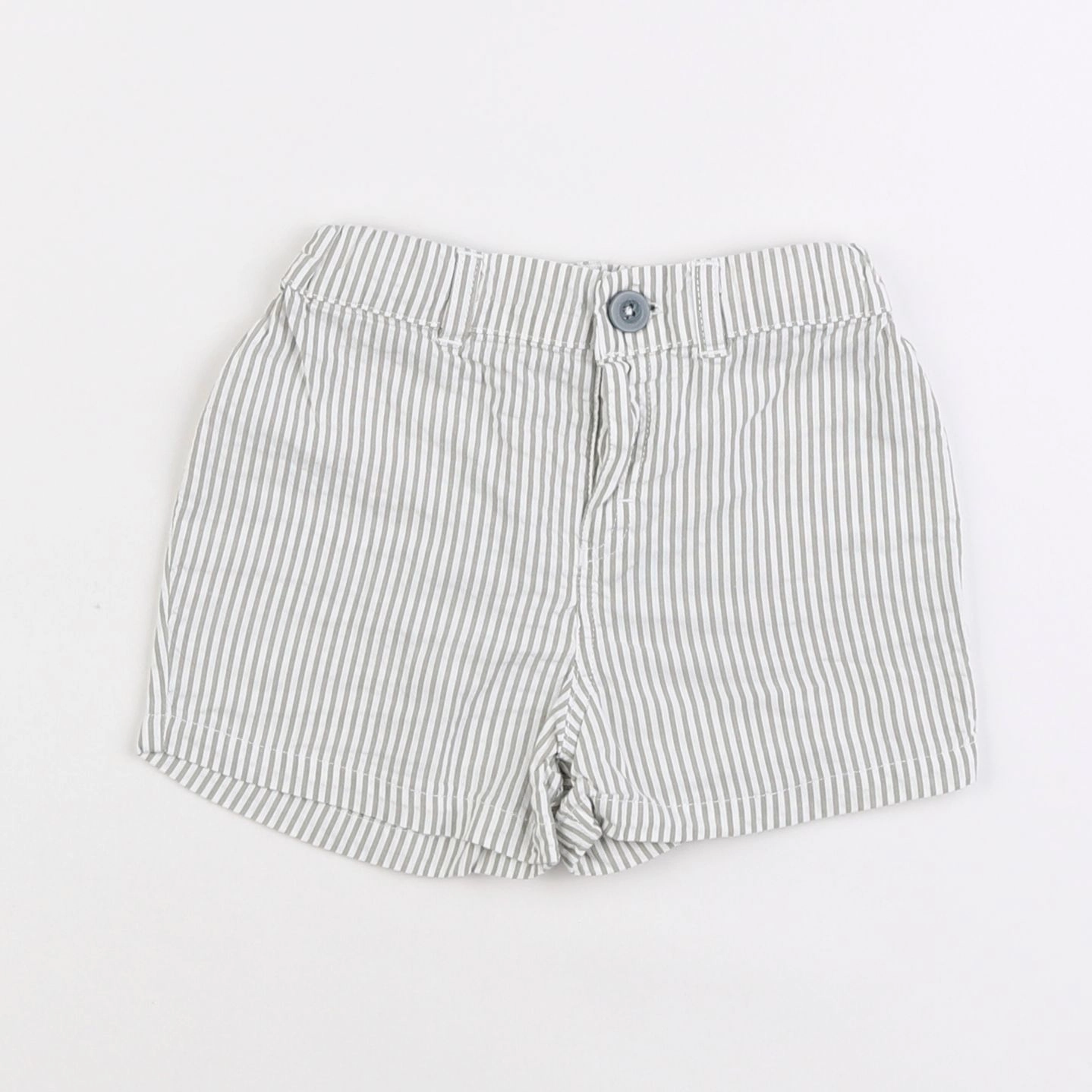 Petit Bateau - short vert - 18 mois