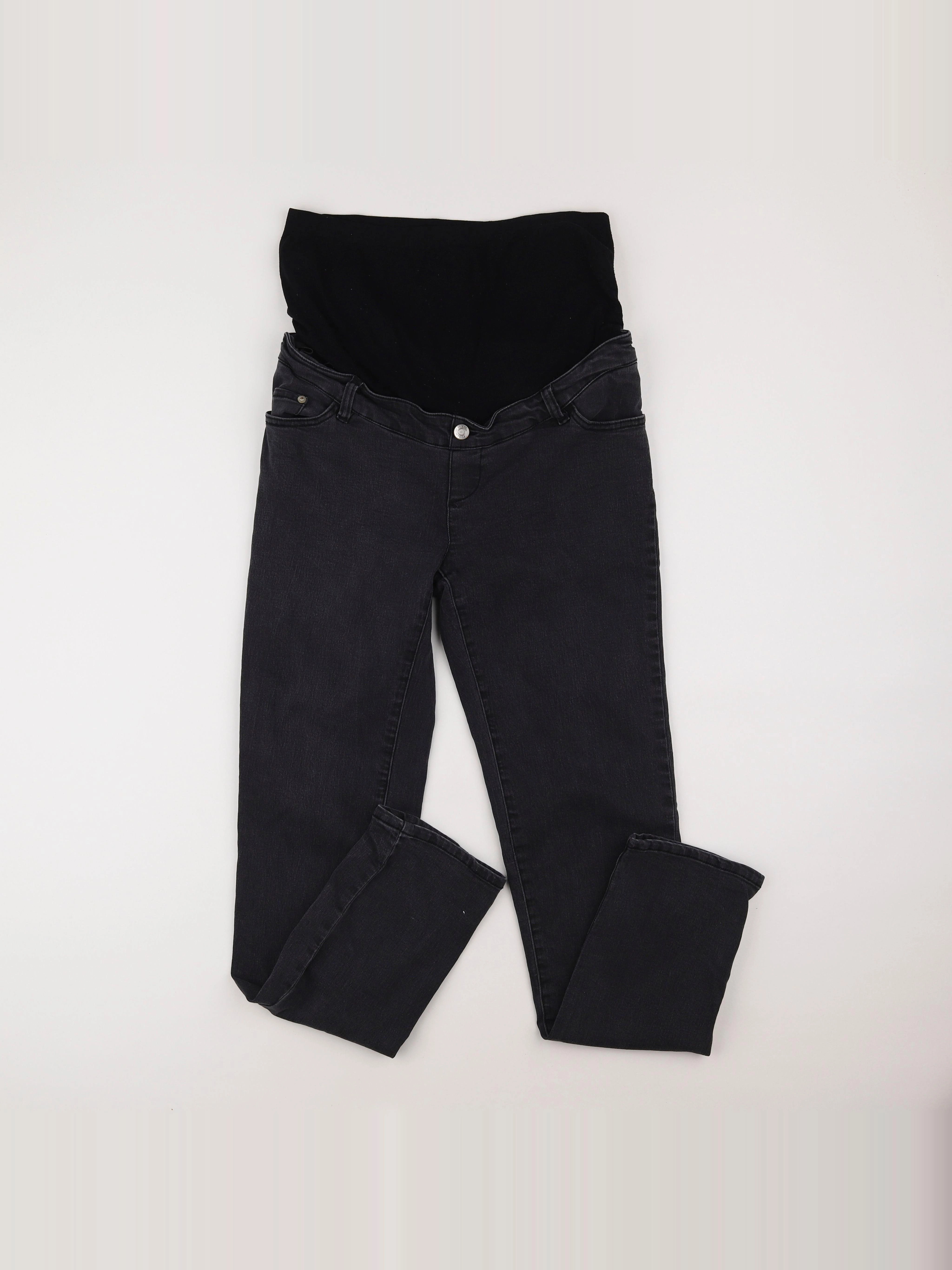 Vertbaudet - jean grossesse gris - 40