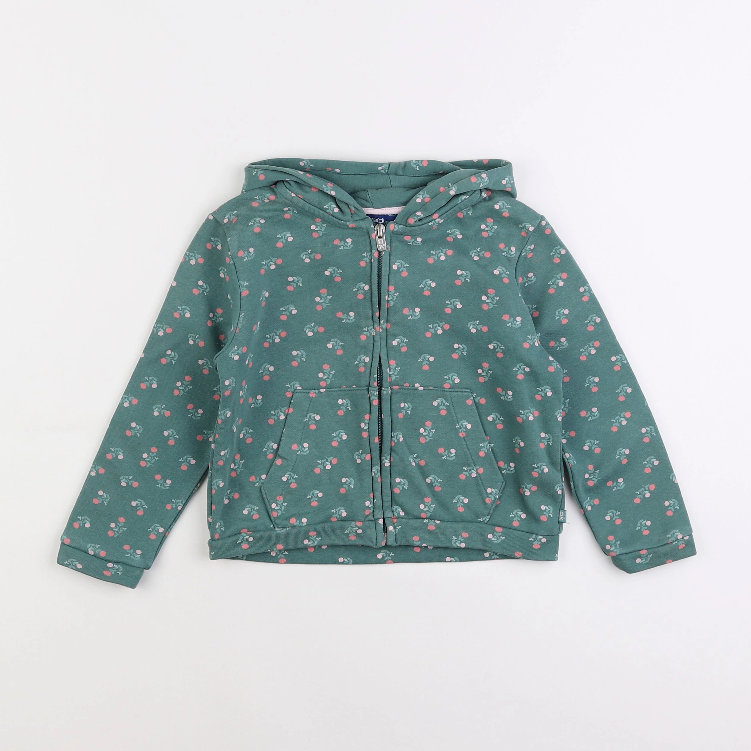 Okaidi - sweat vert - 3 ans