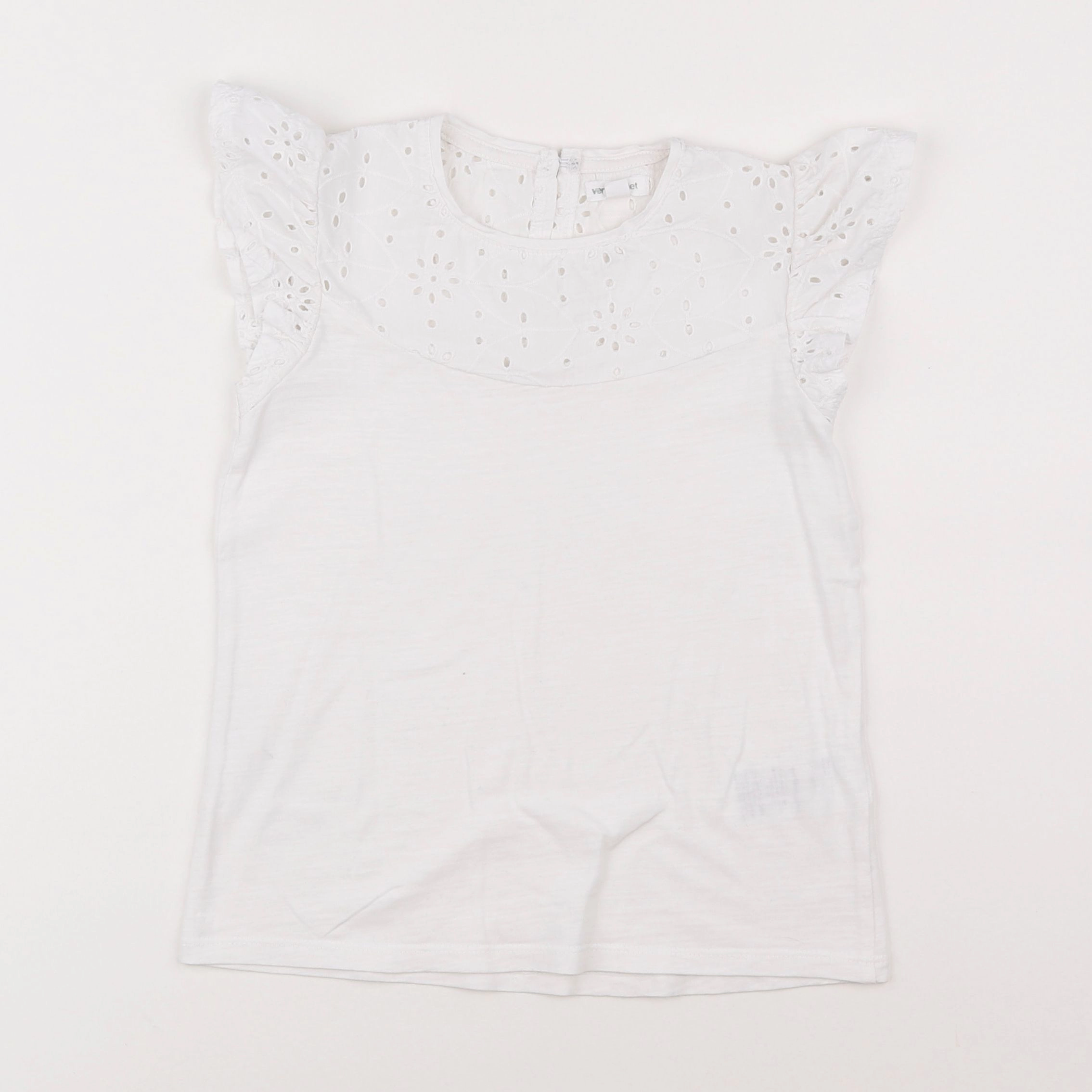 Vertbaudet - blouse blanc - 8 ans