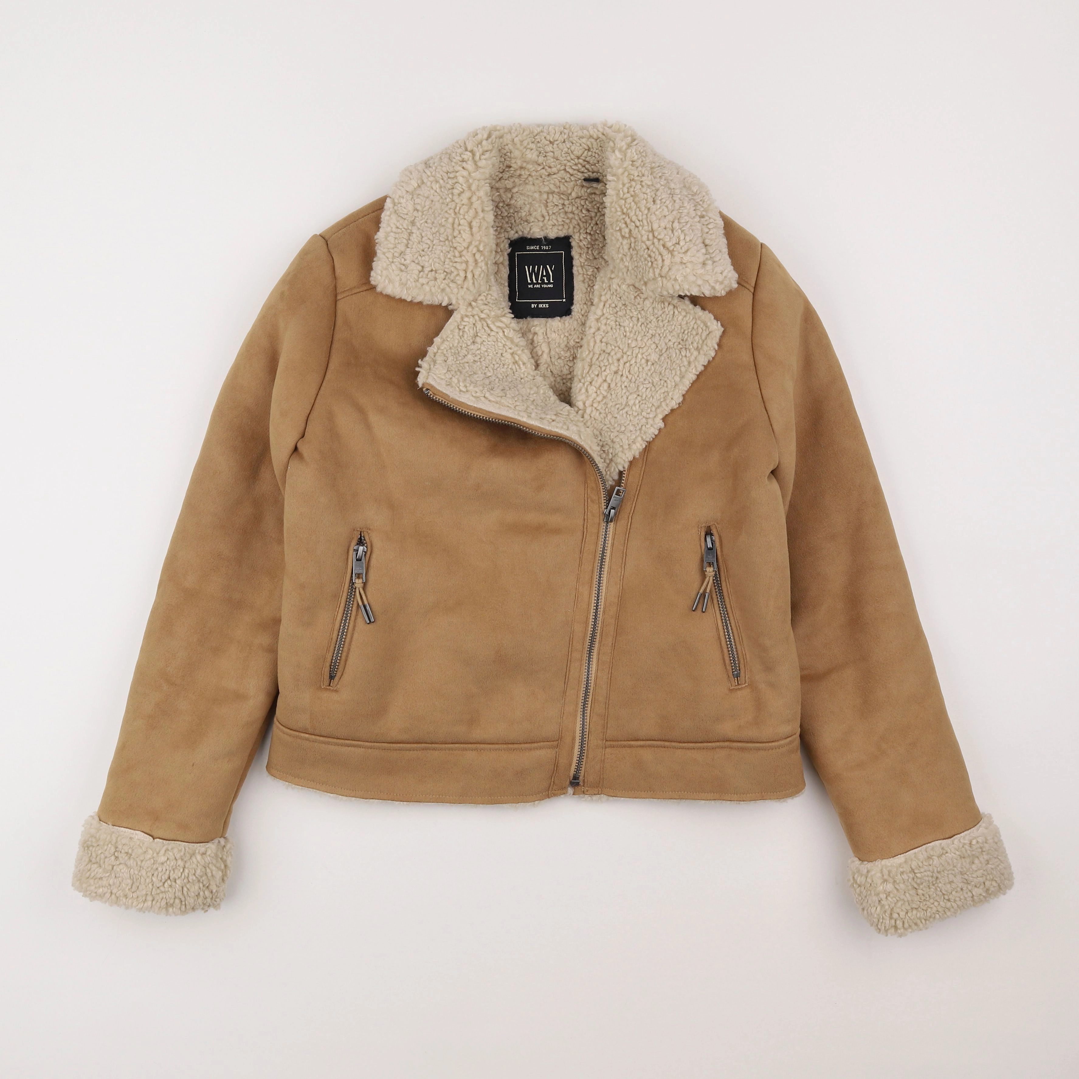 IKKS - veste marron - 12 ans