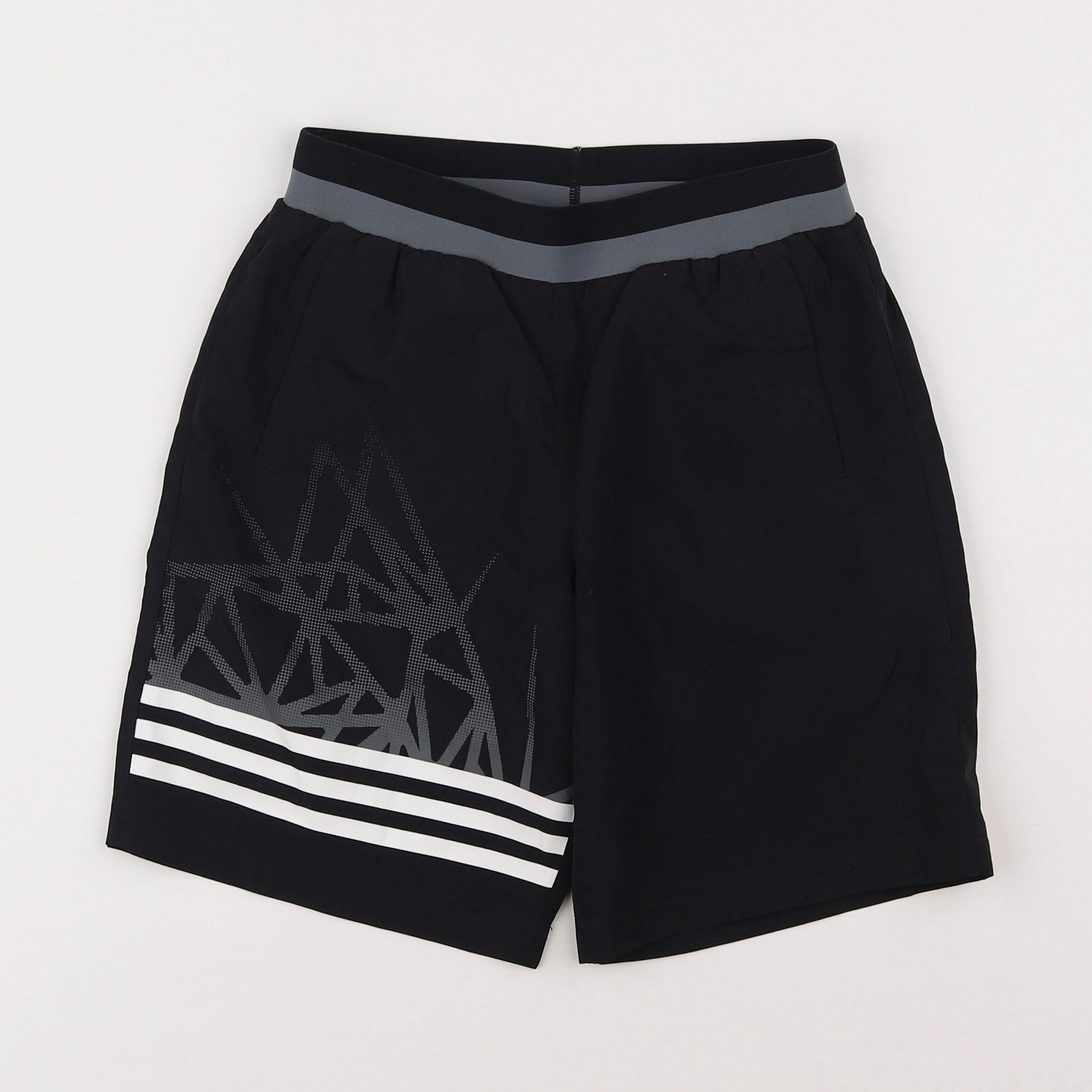 Adidas - short noir - 9/10 ans