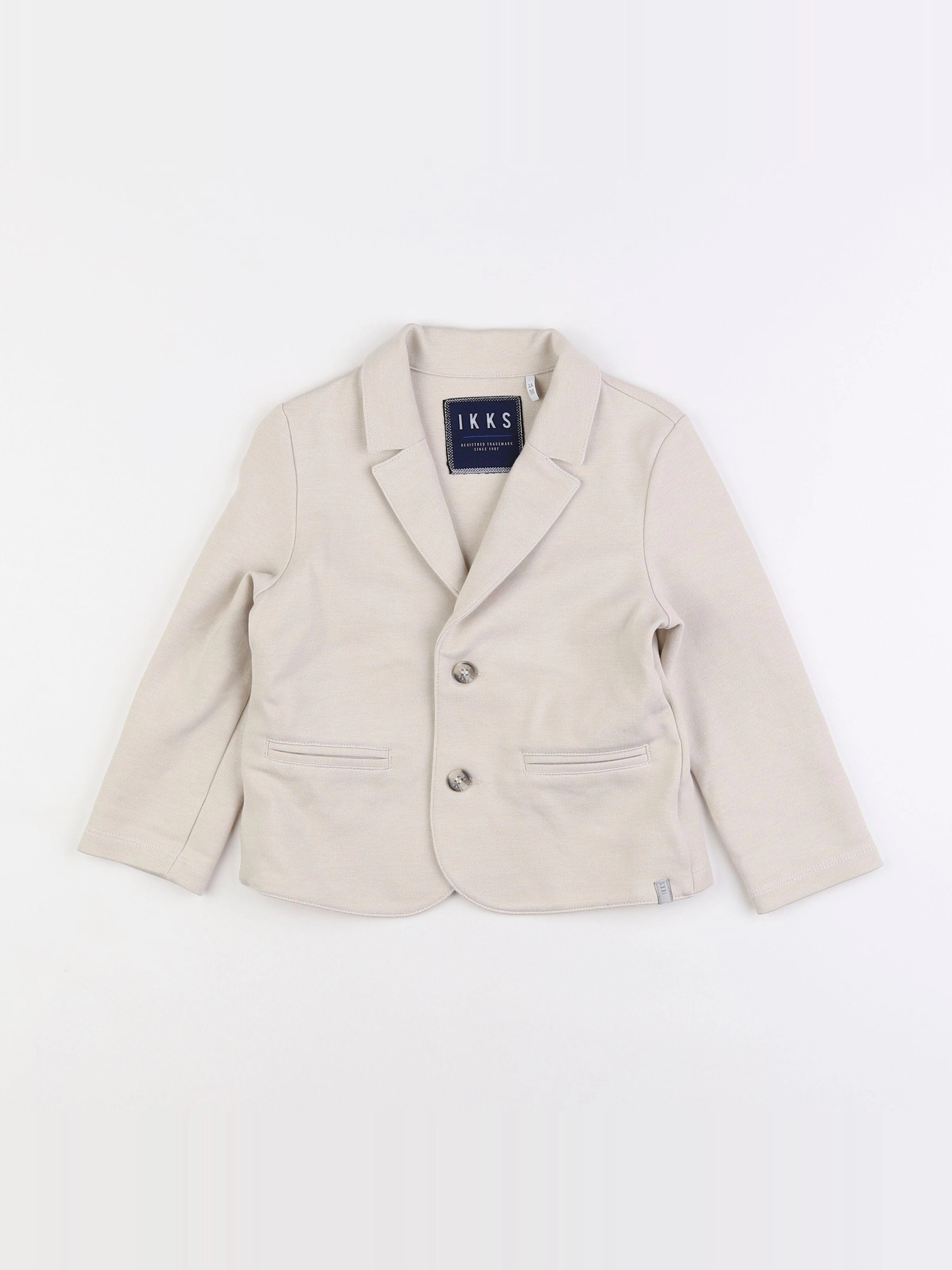 IKKS - veste beige - 3 ans