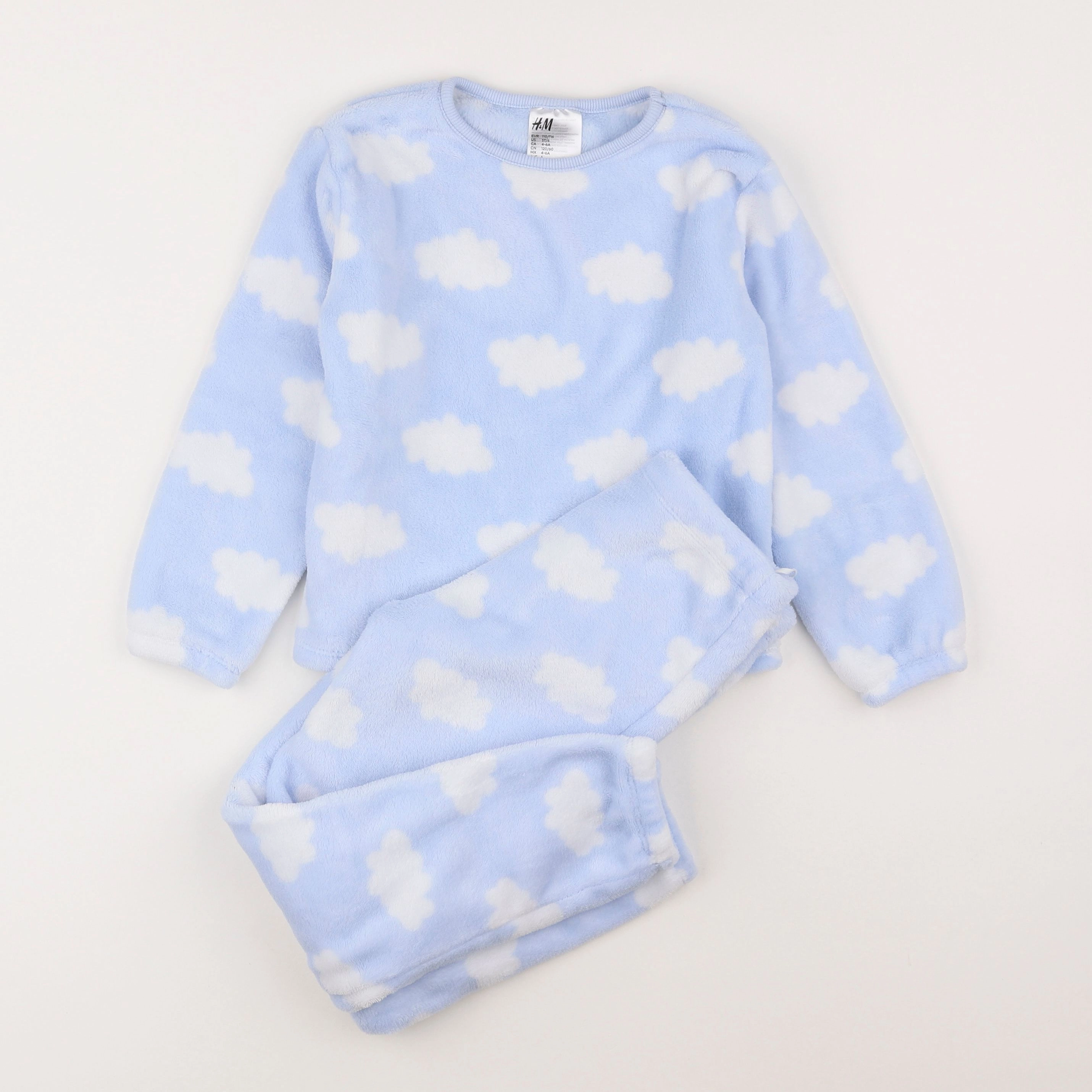 H&M - sur-pyjama bleu - 5/6 ans