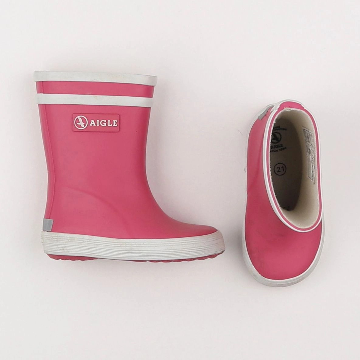 Aigle - bottes rose - pointure 21