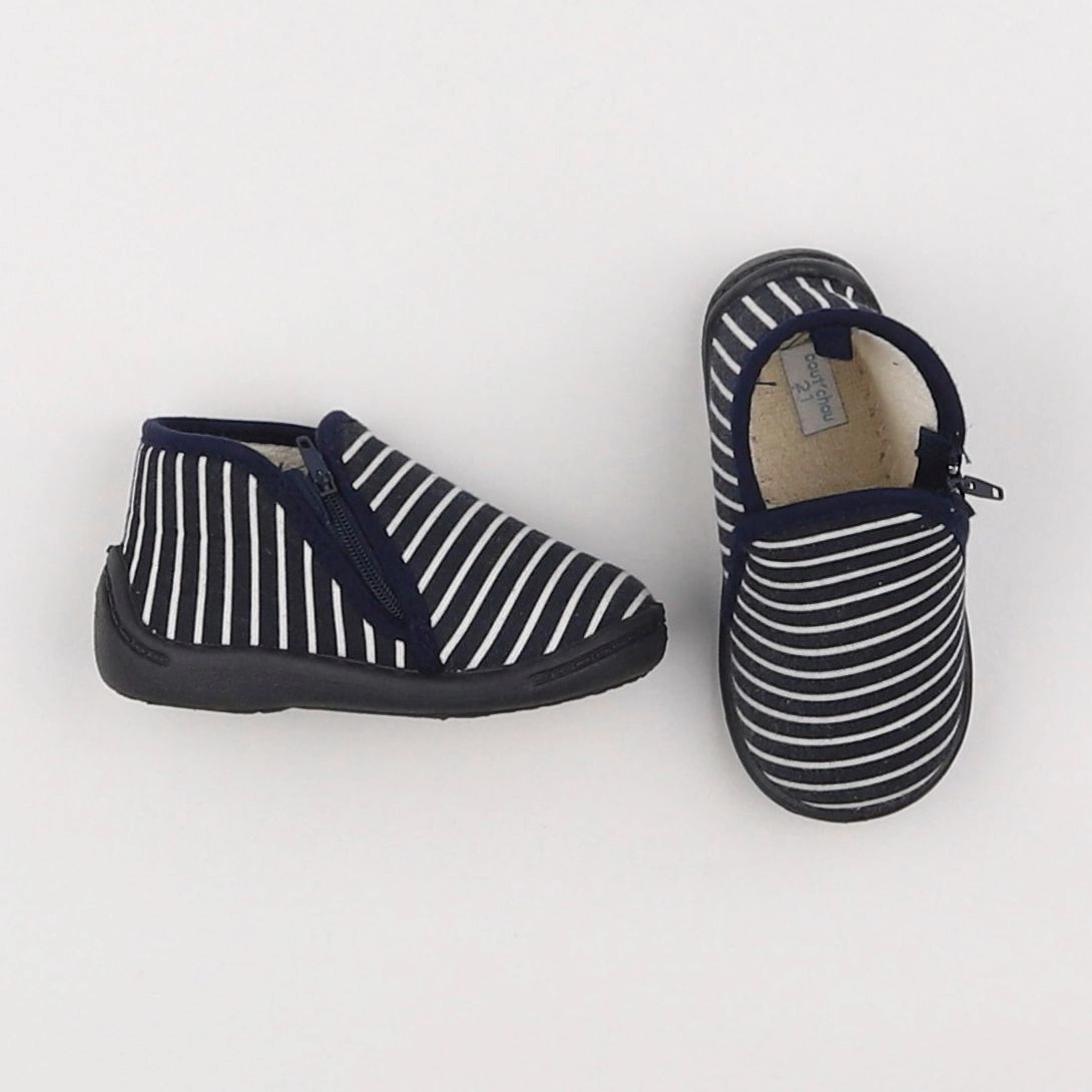 Boutchou - chaussons bleu - pointure 21