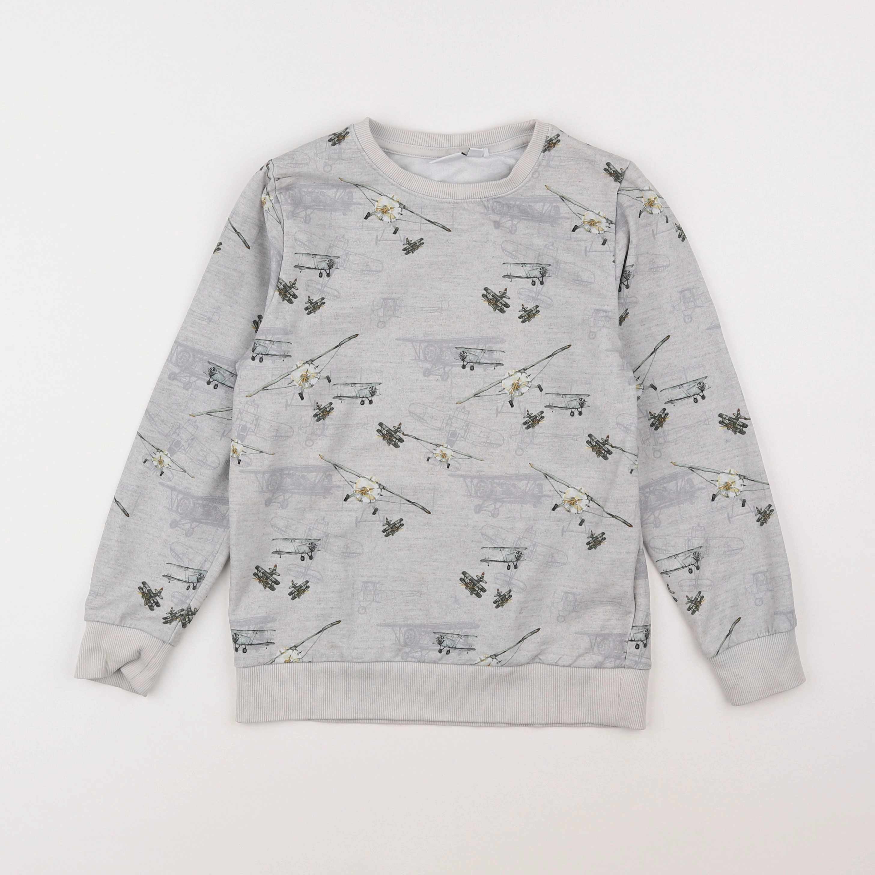 Name it - sweat gris - 7/8 ans