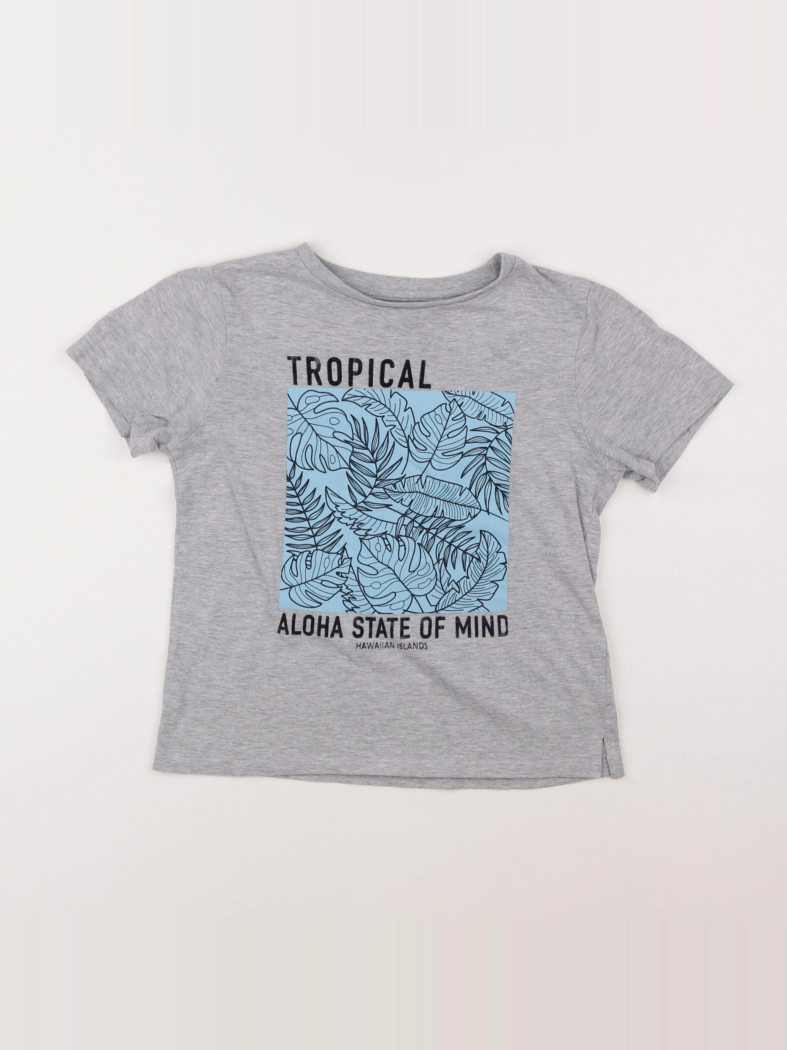 Little Cigogne - tee-shirt gris - 10 ans