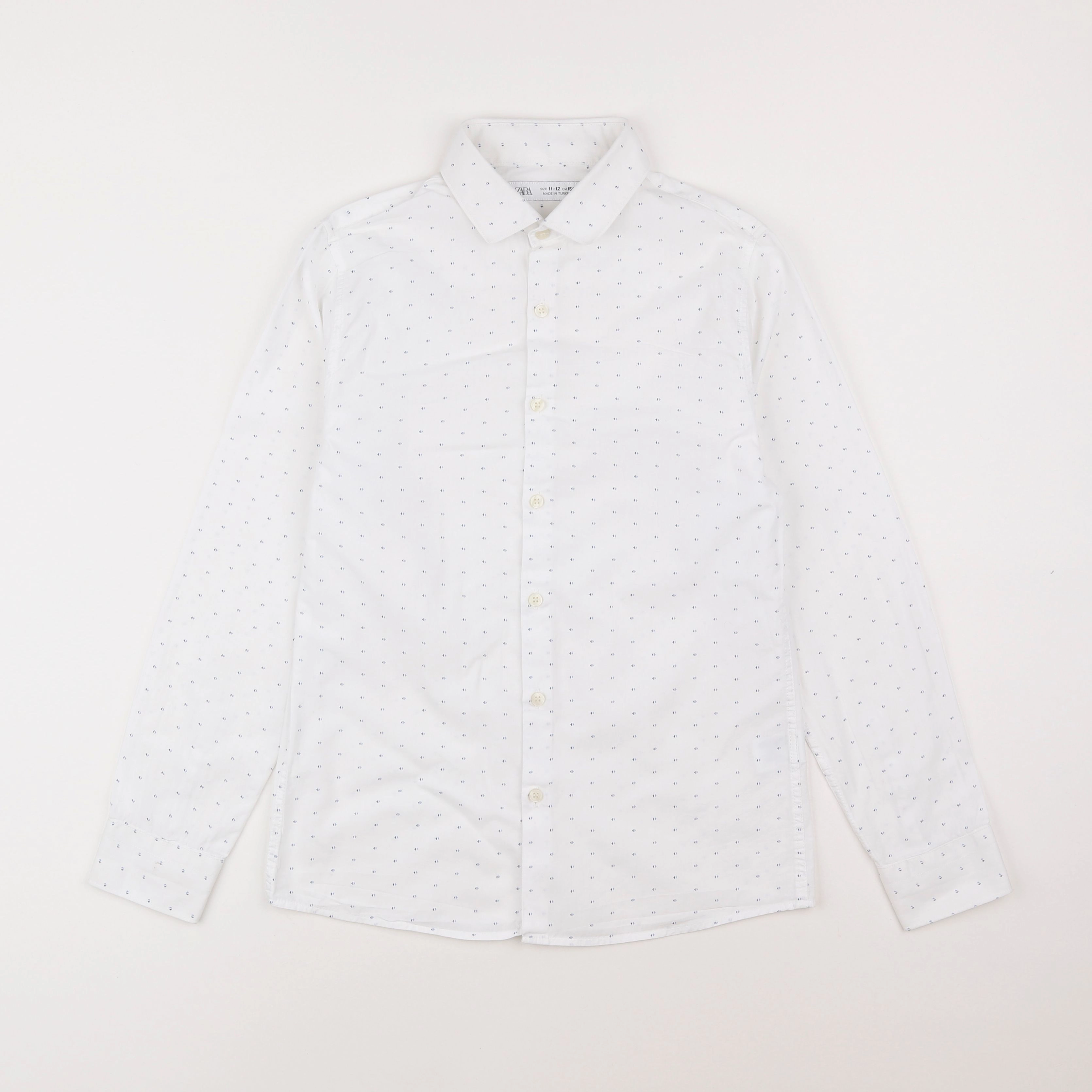 Zara - chemise blanc - 11/12 ans