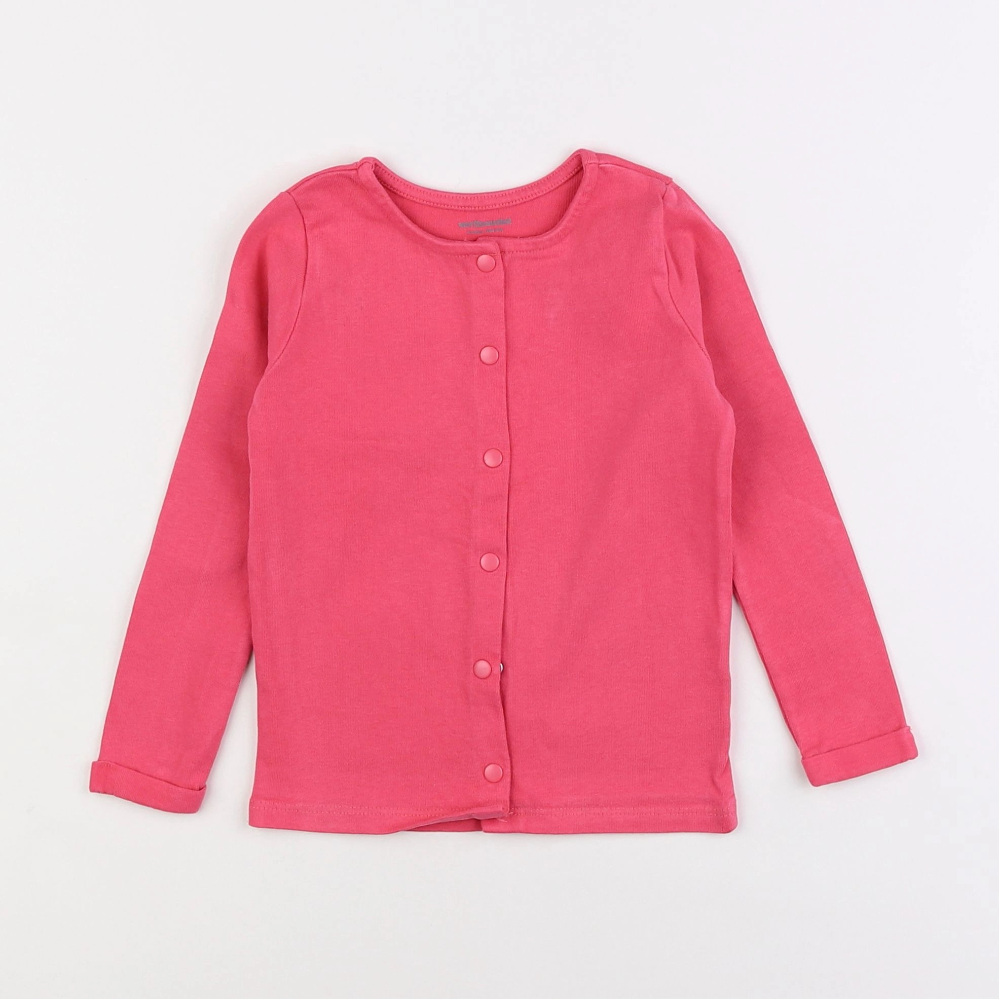 Vertbaudet - sweat rose - 3 ans