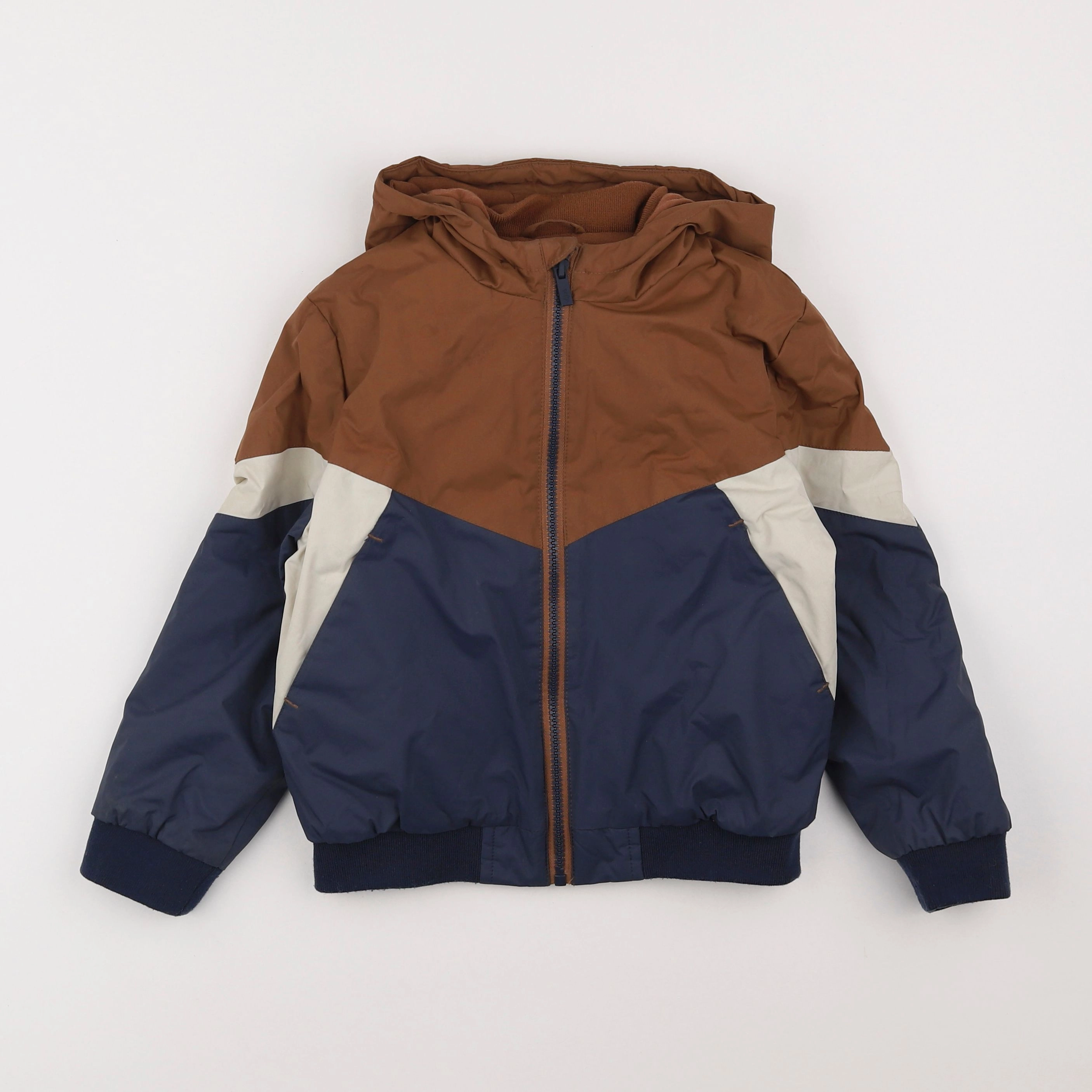 Vertbaudet - imperméable marron - 6 ans