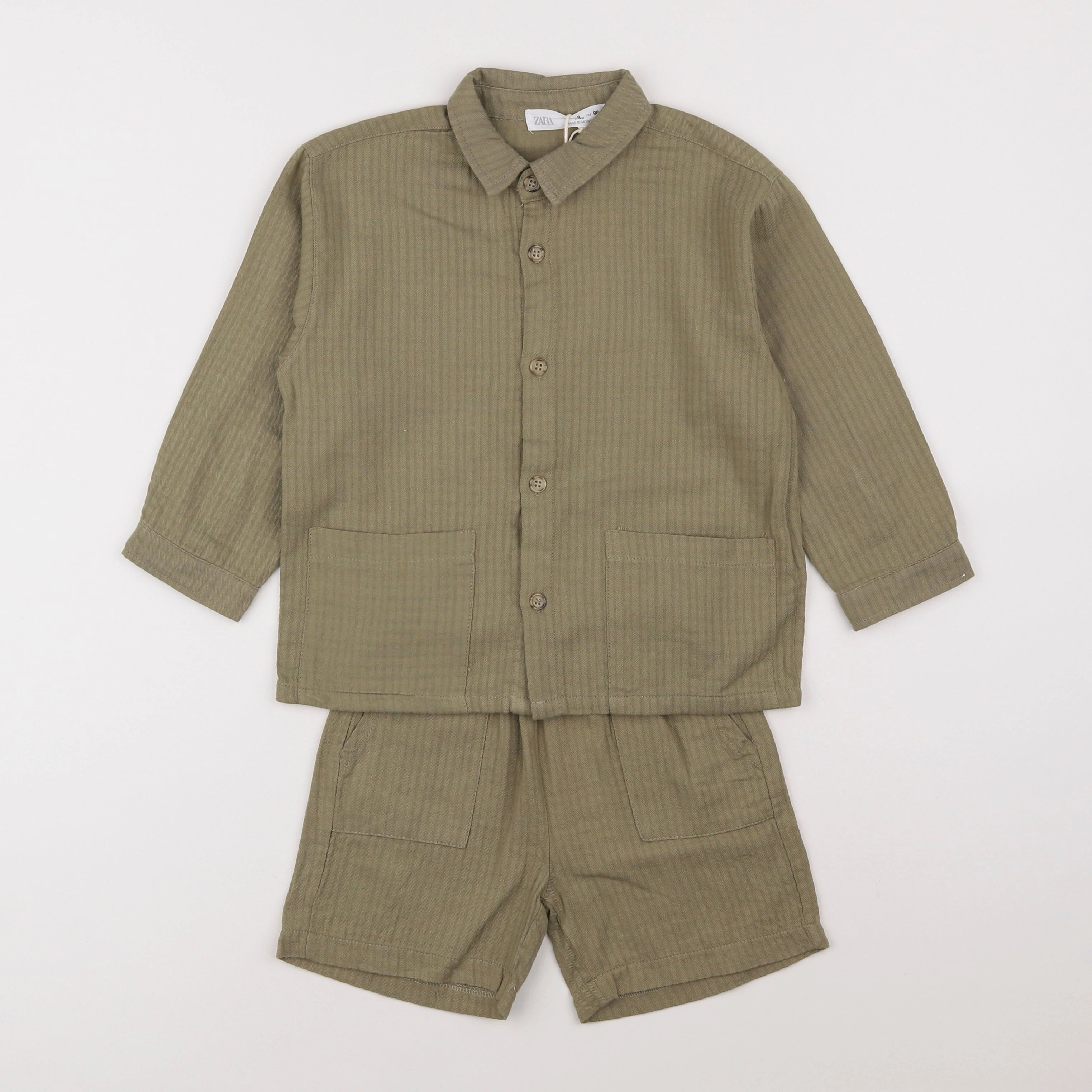 Zara - ensemble vert - 3 ans