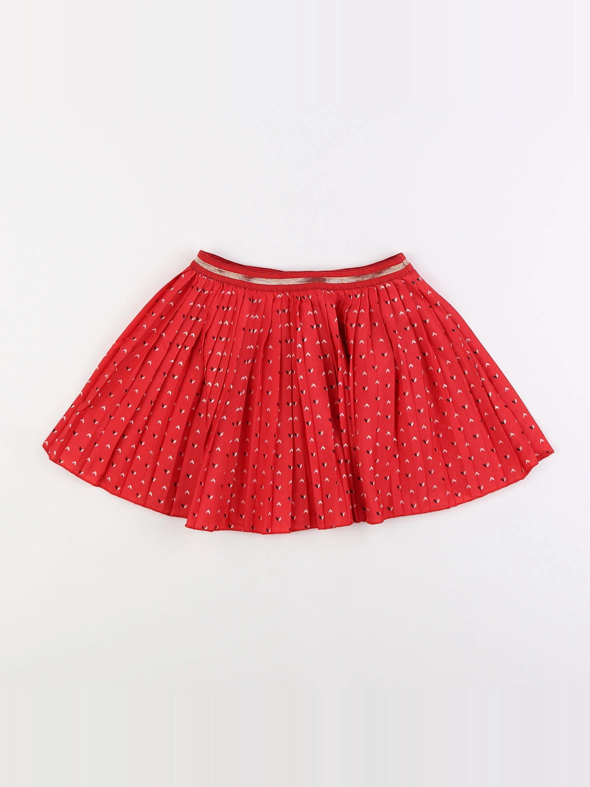 Tape à l'oeil - jupe rouge - 3 ans