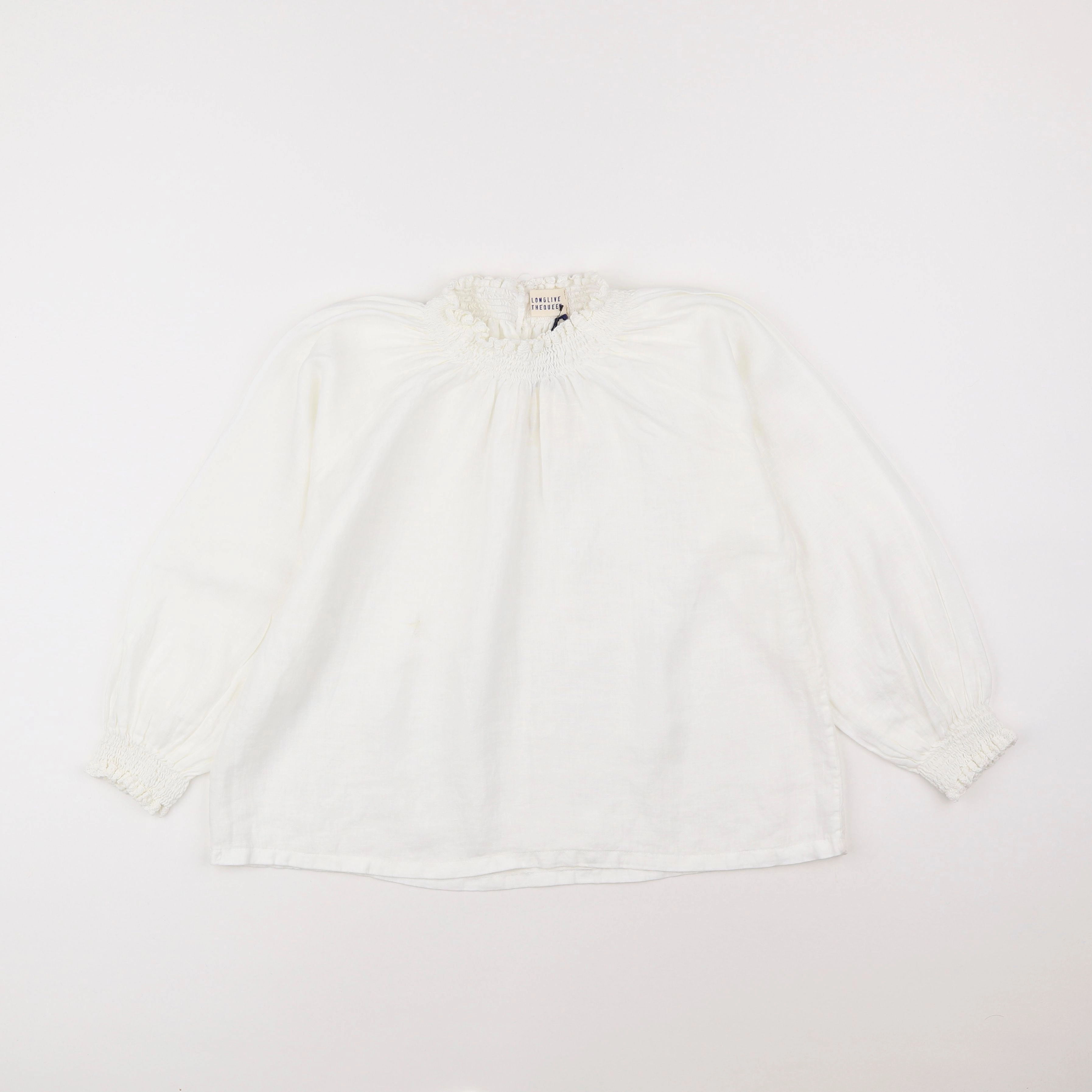 Longlivethequeen - blouse blanc - 10 ans