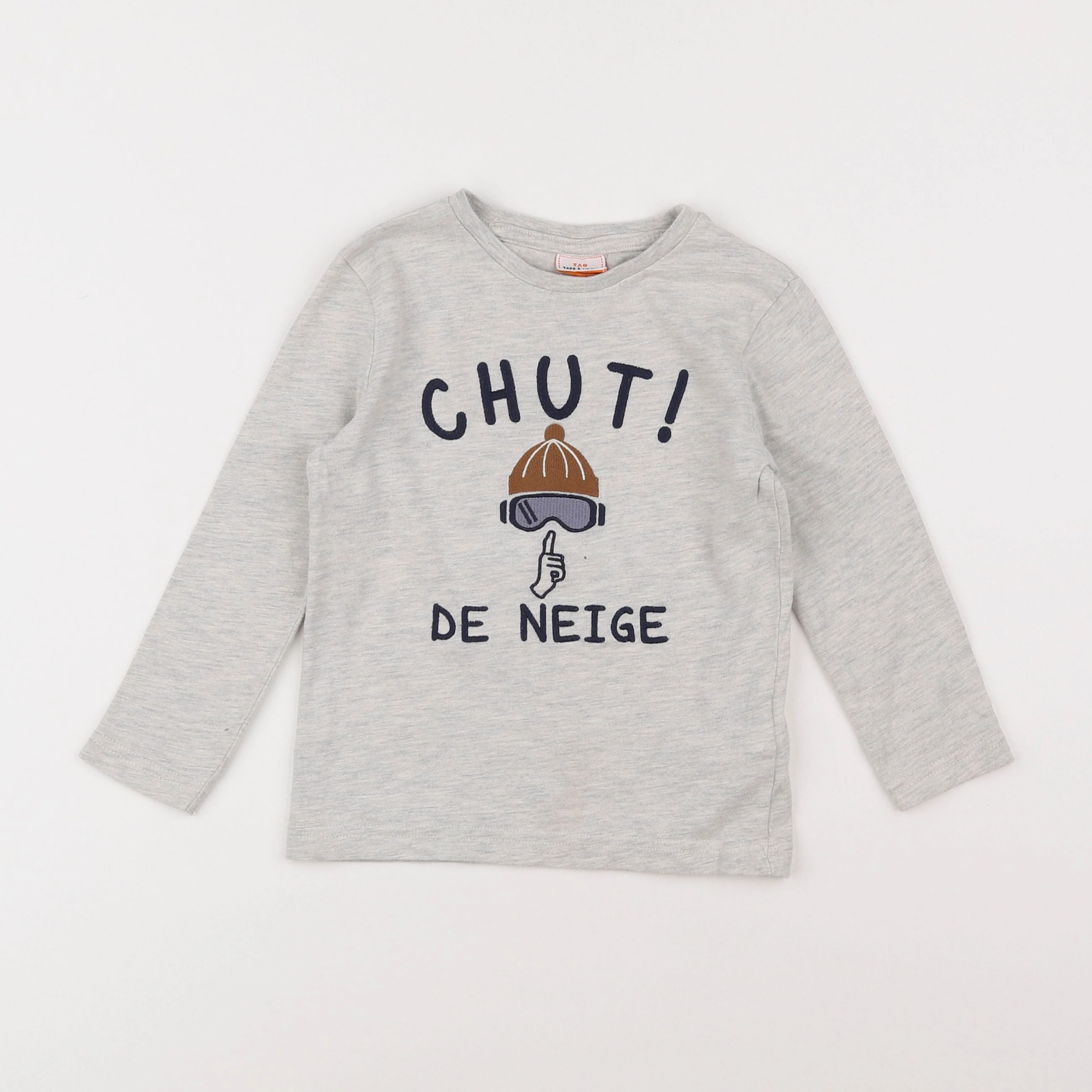 Tape à l'oeil - tee-shirt gris - 4 ans