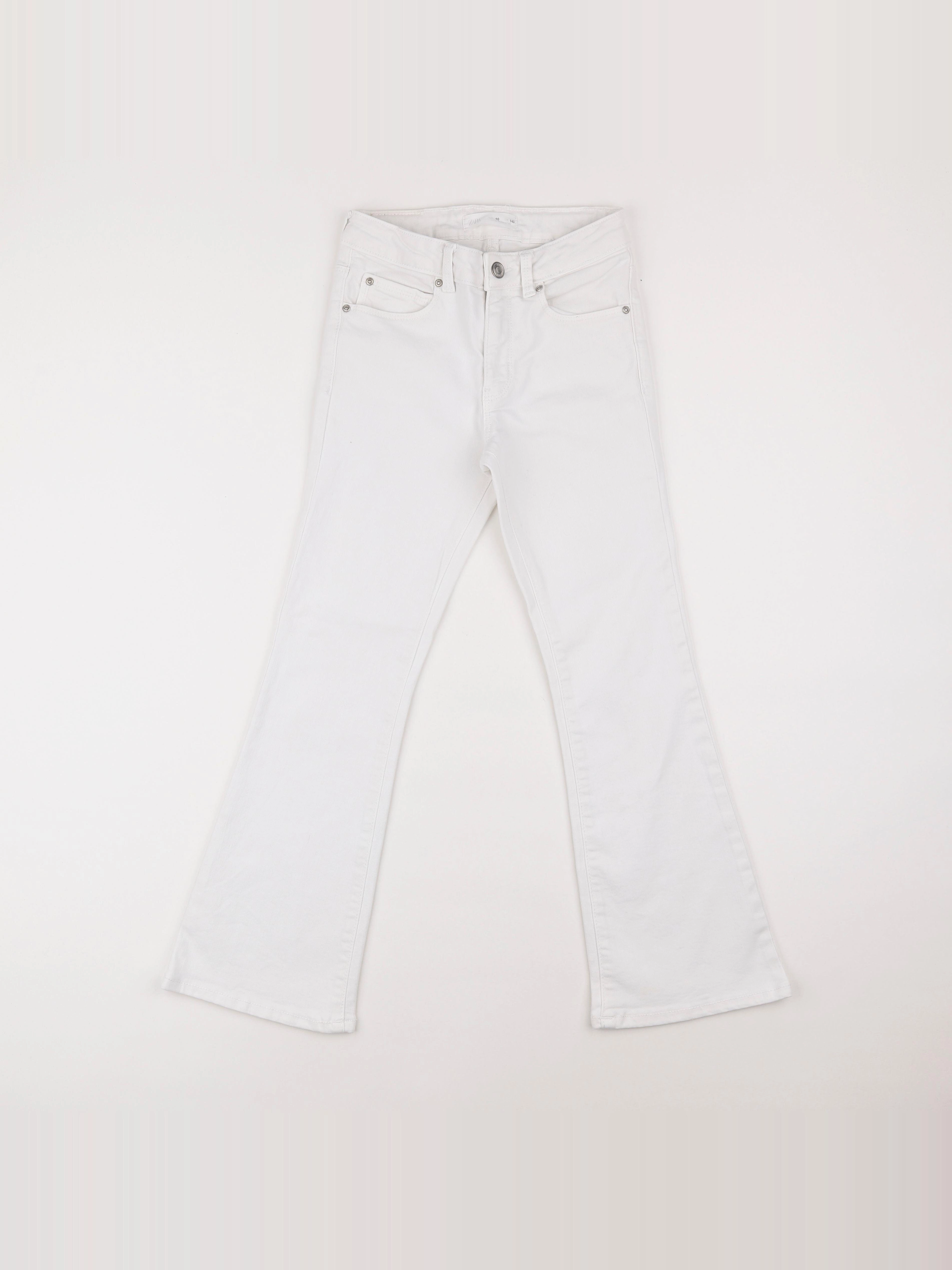 Zara - jean blanc - 10 ans