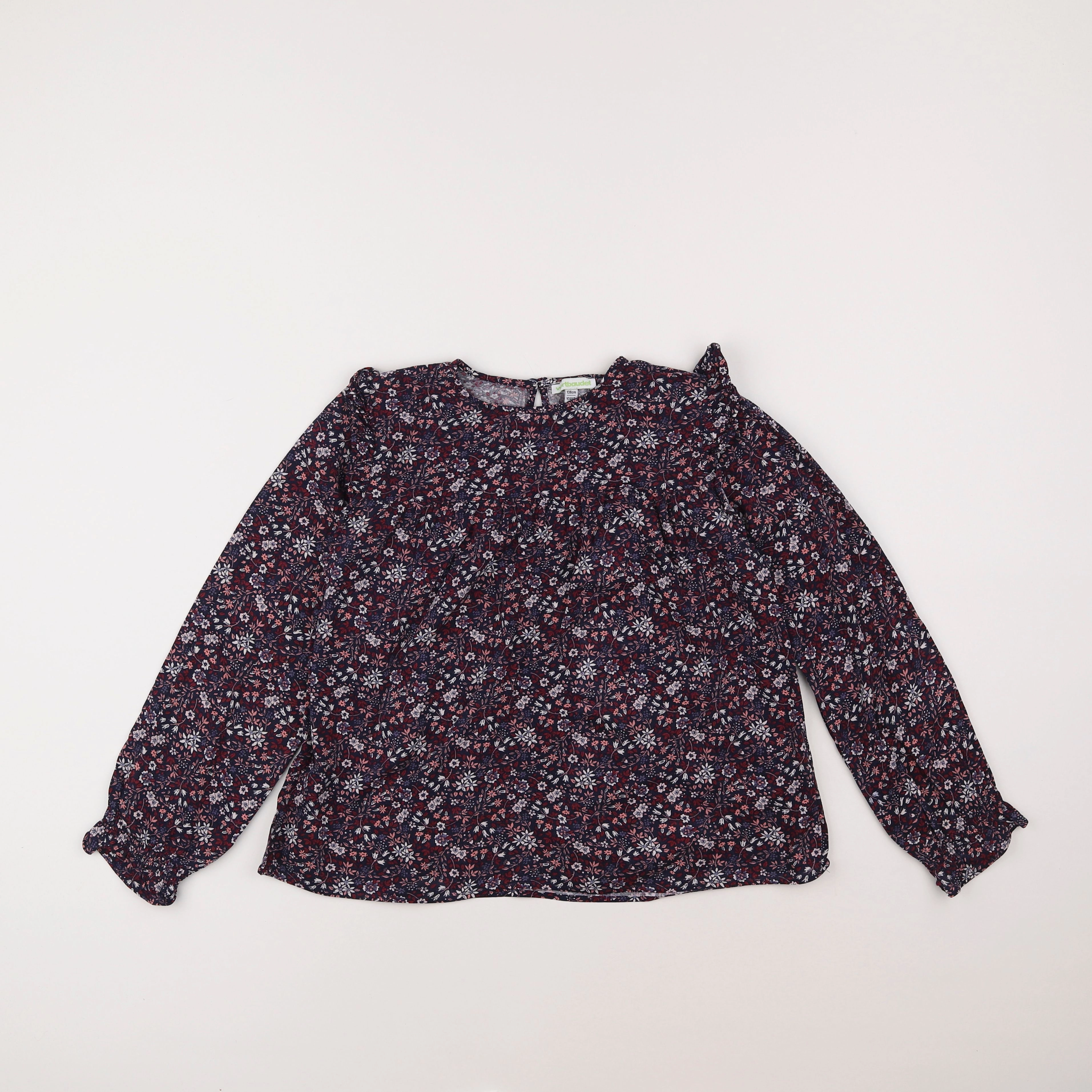 Vertbaudet - blouse multicolore - 10 ans