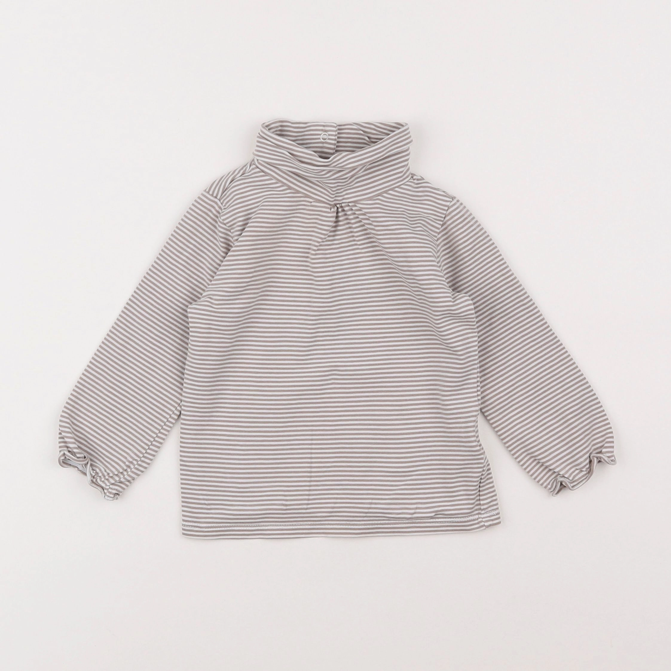 Vertbaudet - sous-pull gris - 2 ans