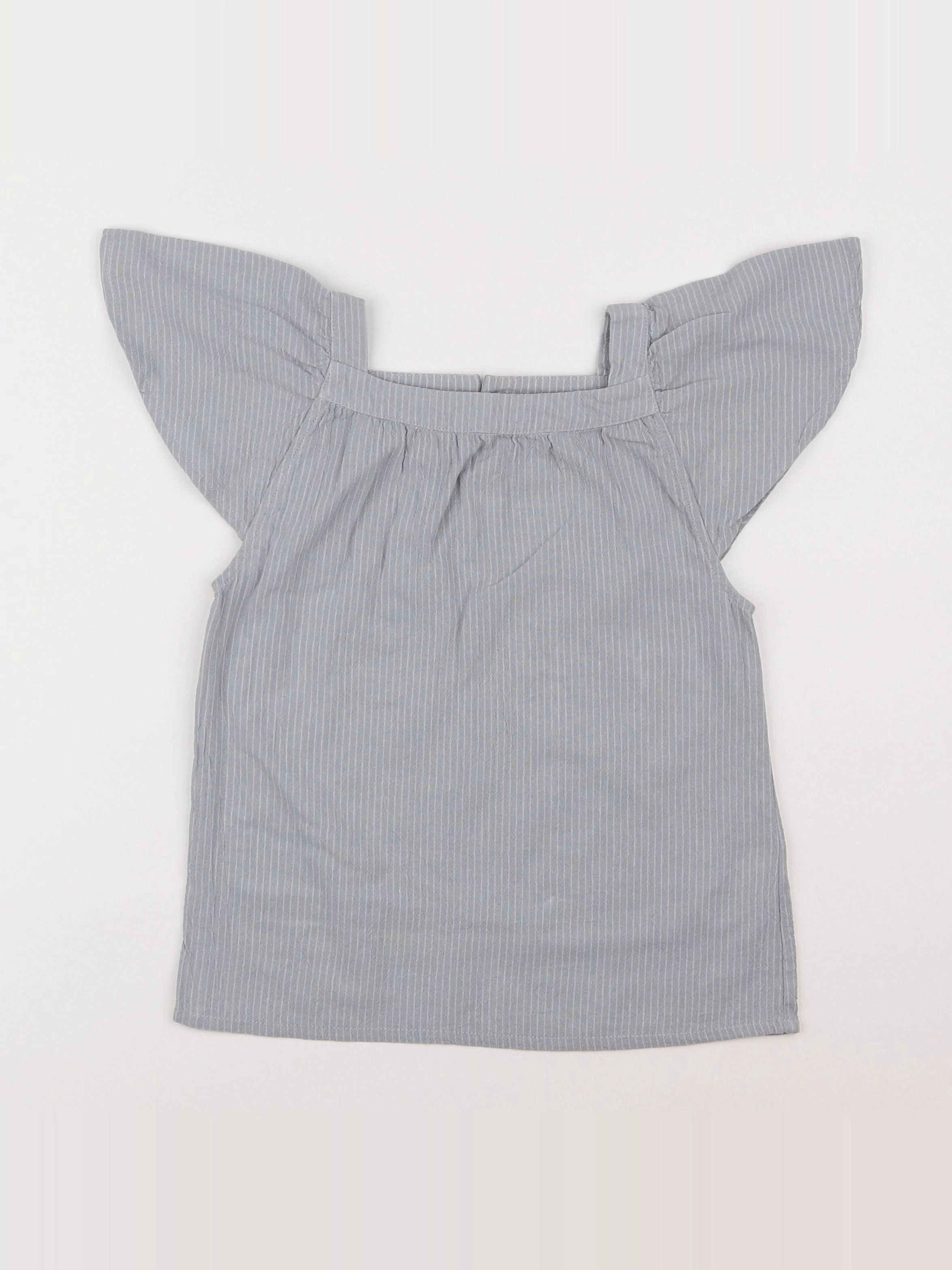 Eden & Victor - blouse gris - 8 ans