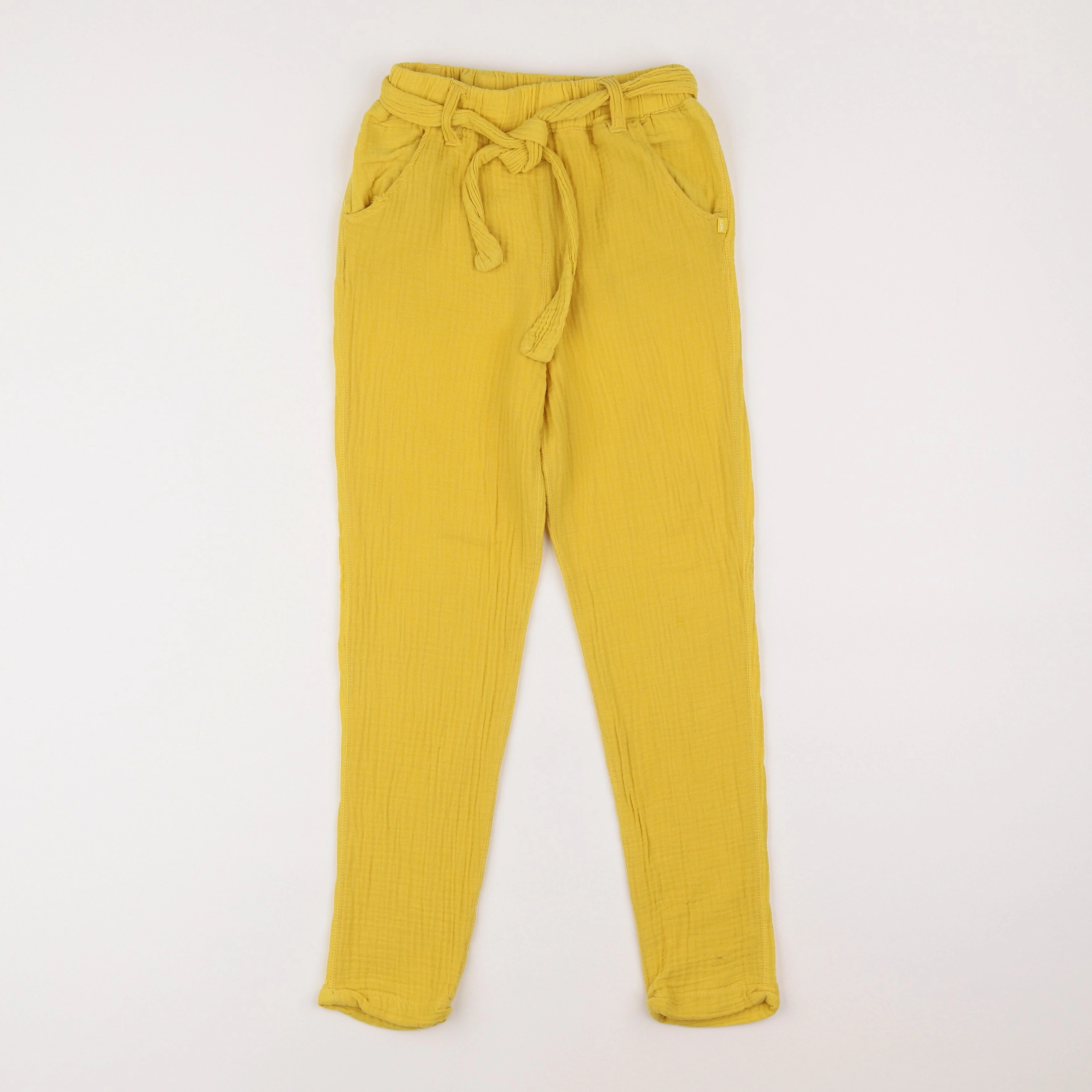 Okaidi - pantalon jaune - 8 ans