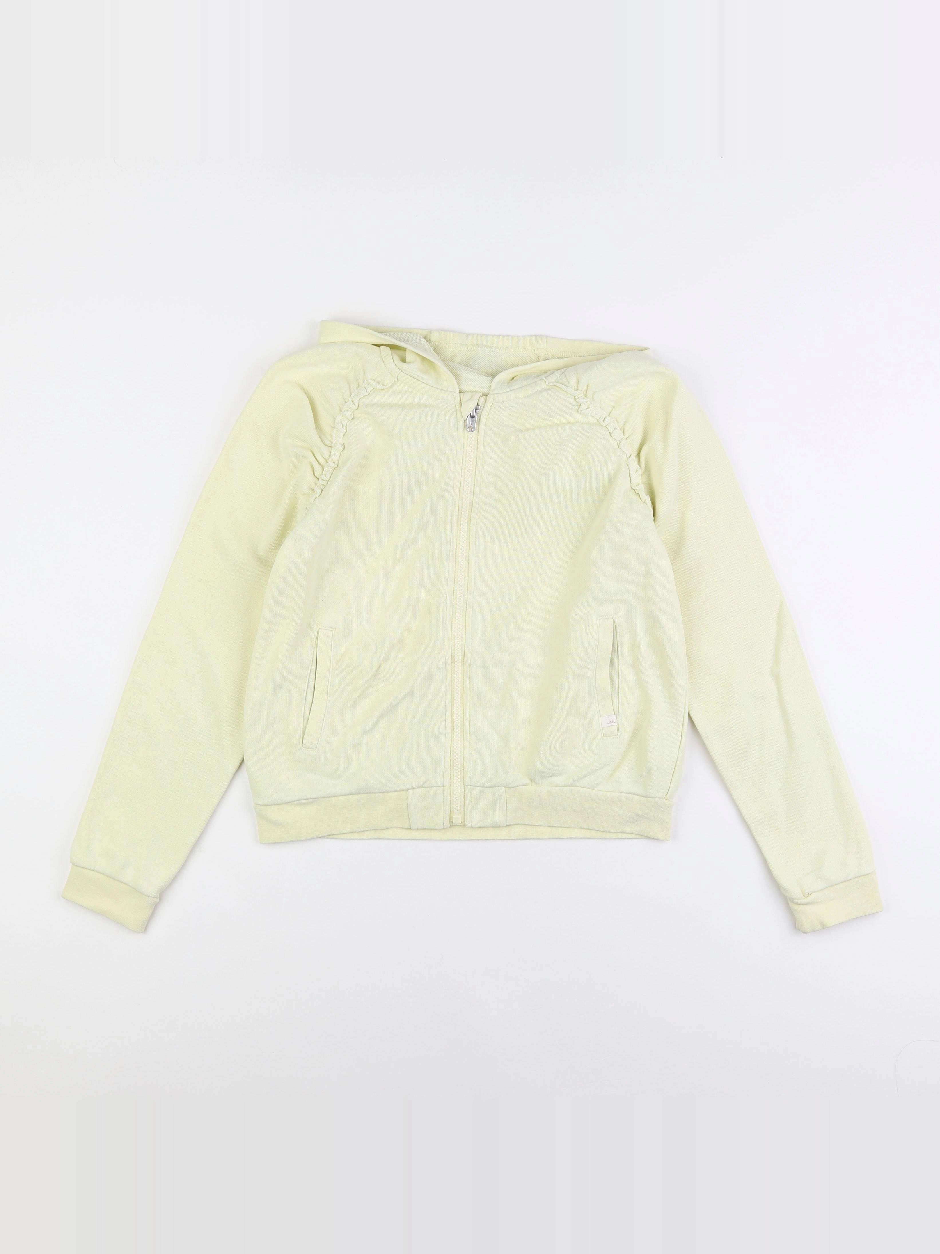 IKKS - sweat jaune - 10 ans