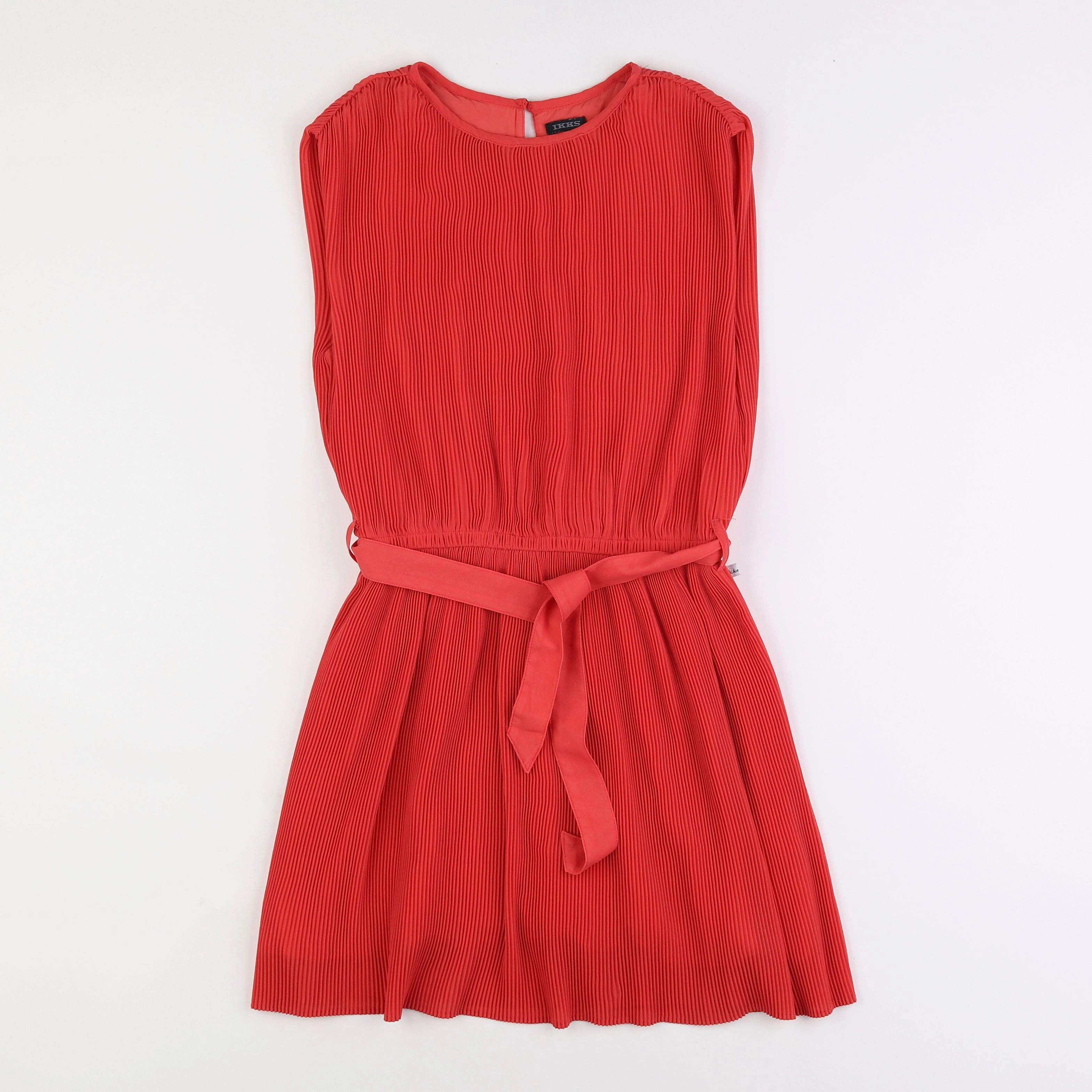 IKKS - robe rouge - 10 ans