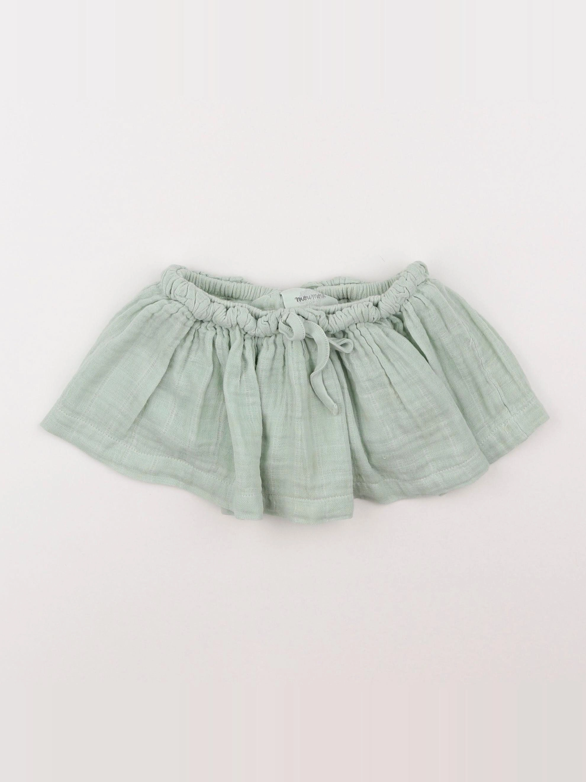 Moumout' - jupe vert - 2 ans