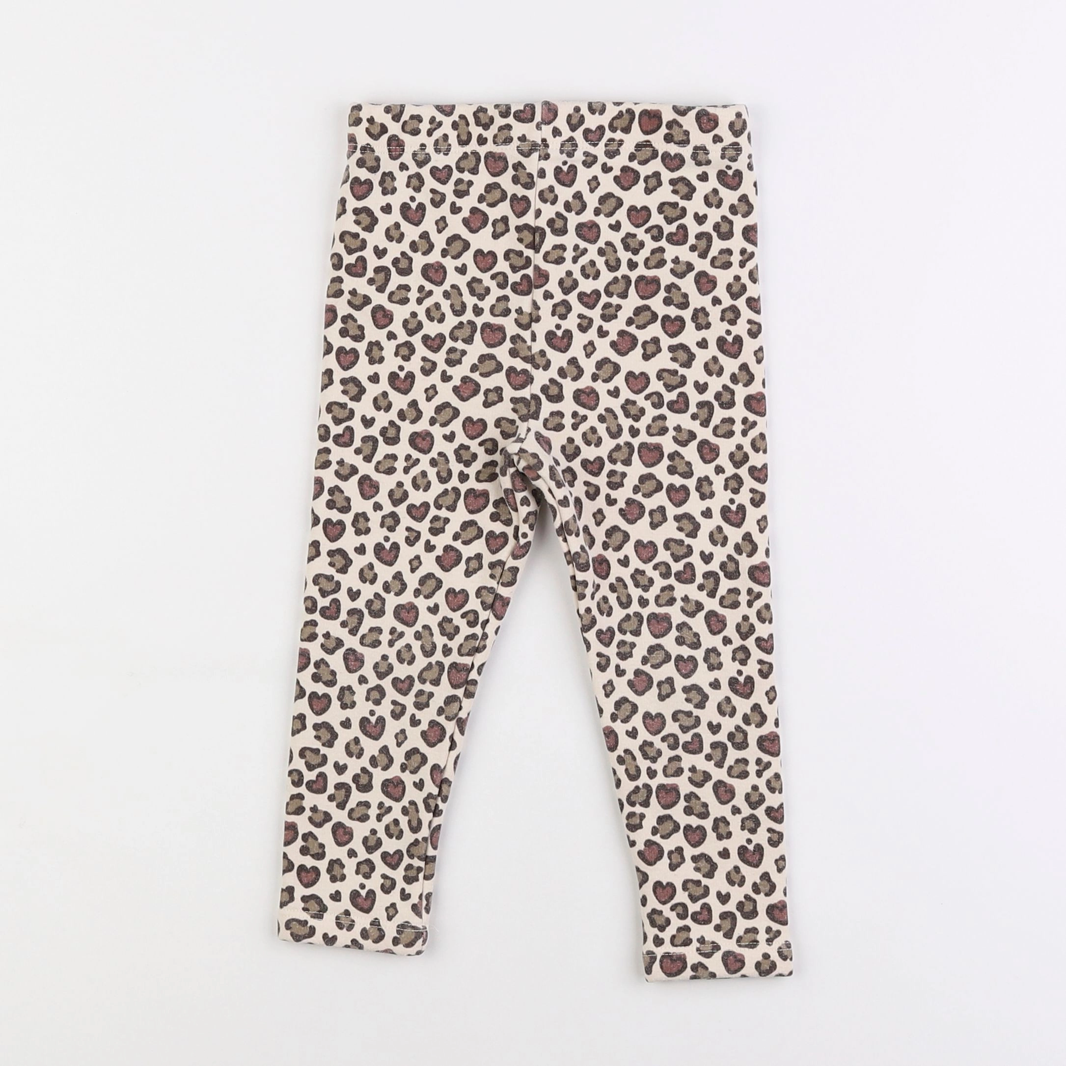 Vertbaudet - legging doublé multicolore - 3 ans