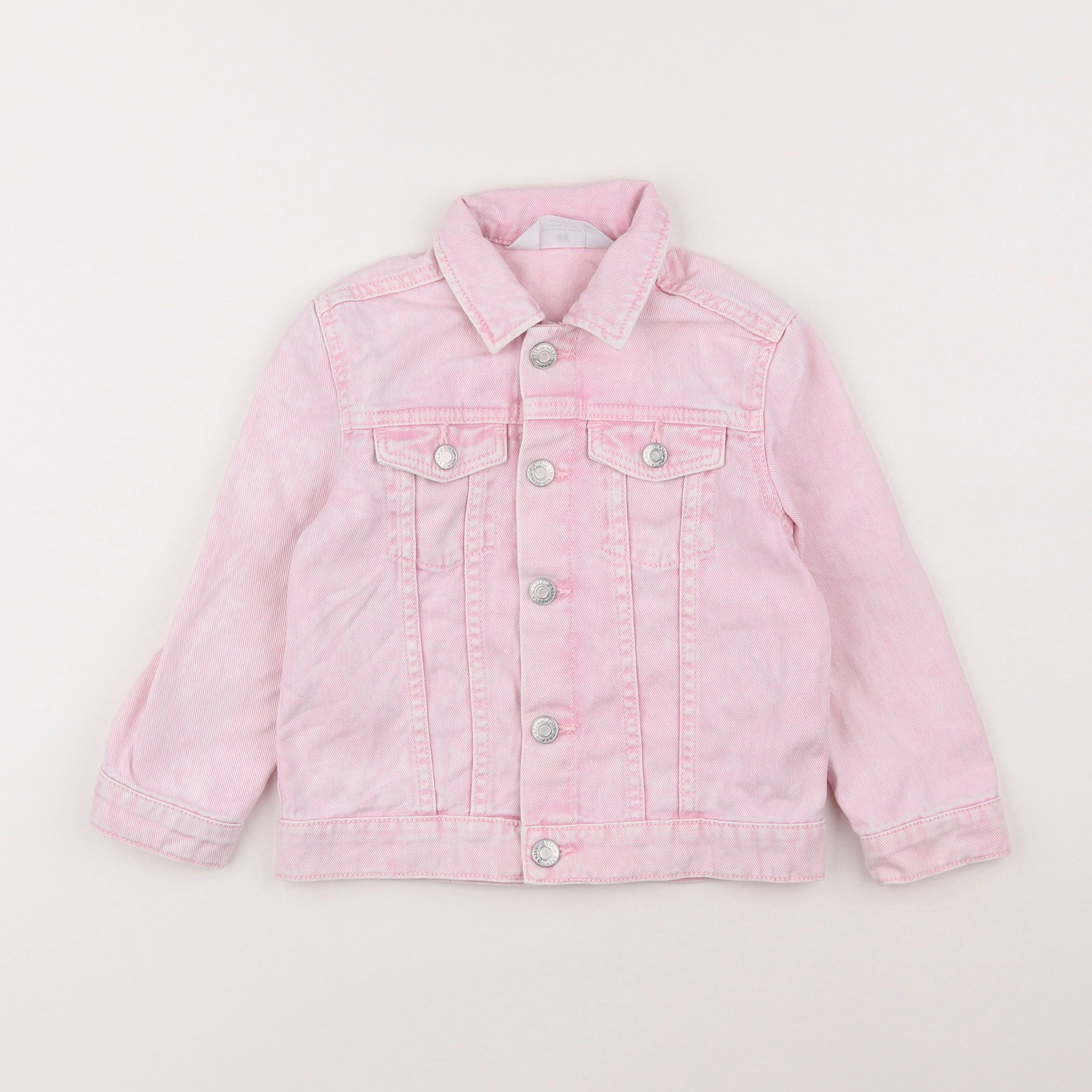 H&M - veste rose - 3/4 ans