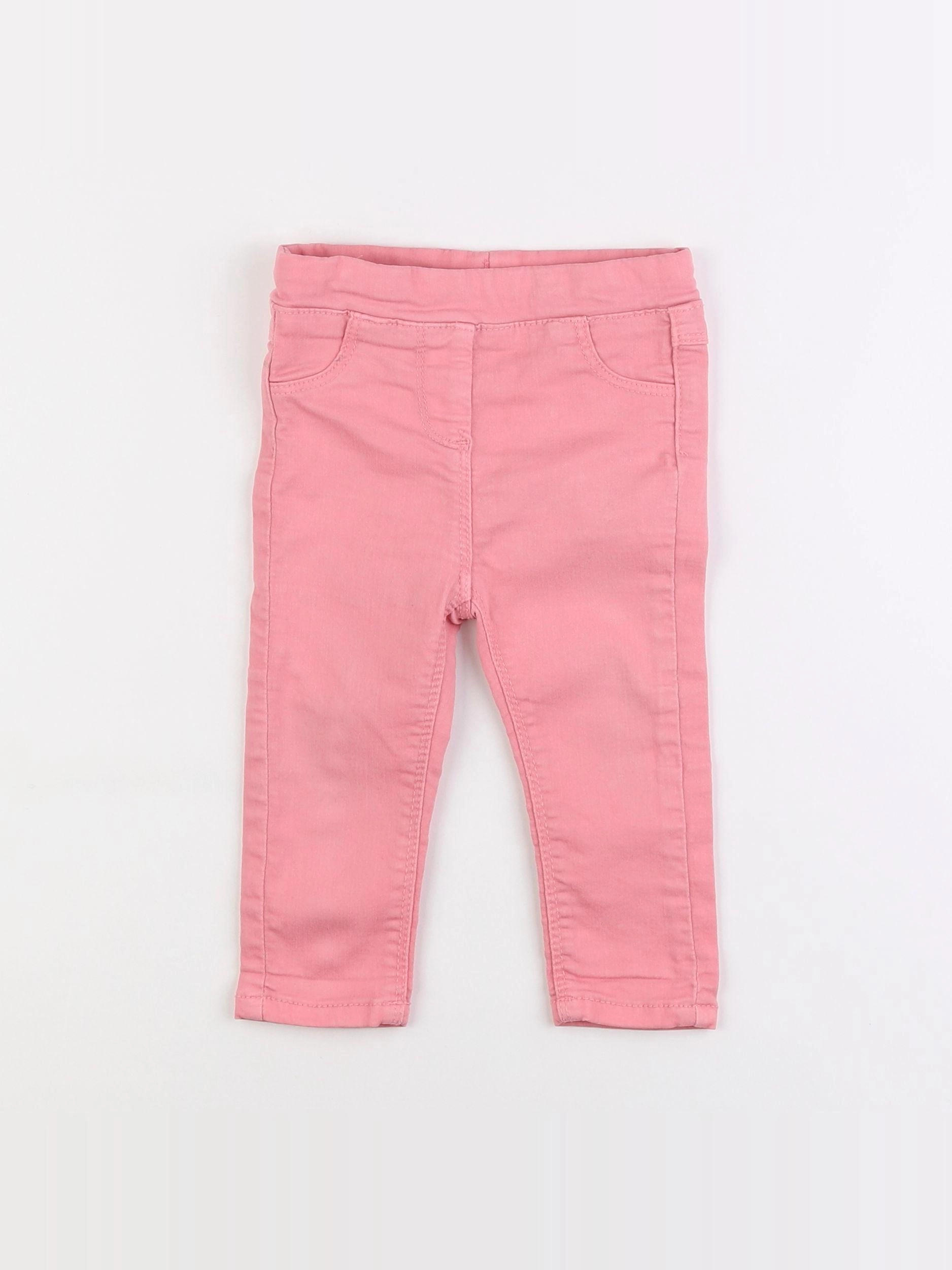 Tape à l'oeil - jegging rose - 18 mois