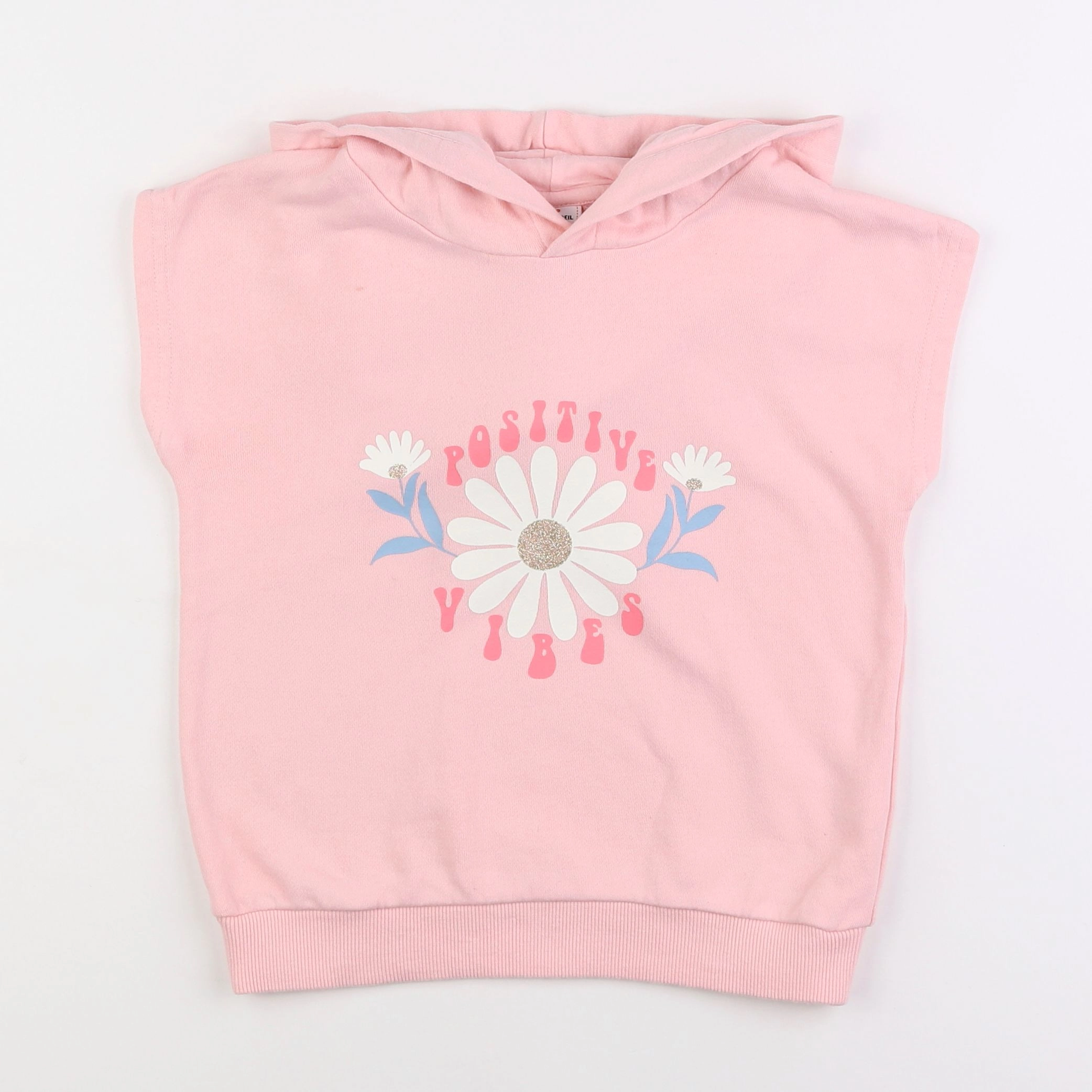 Tape à l'oeil - sweat rose - 8 ans