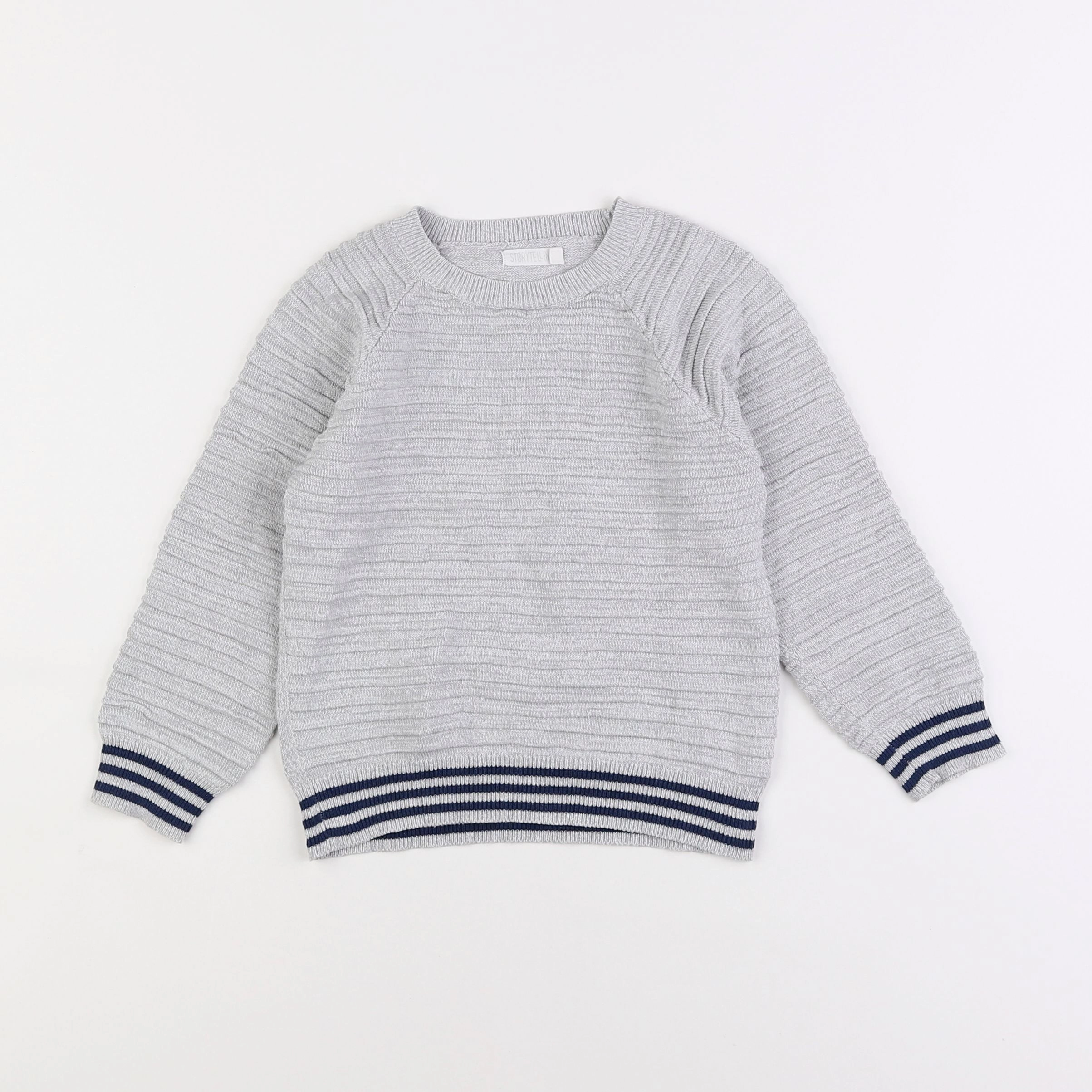 Storytelling - pull gris - 4 ans