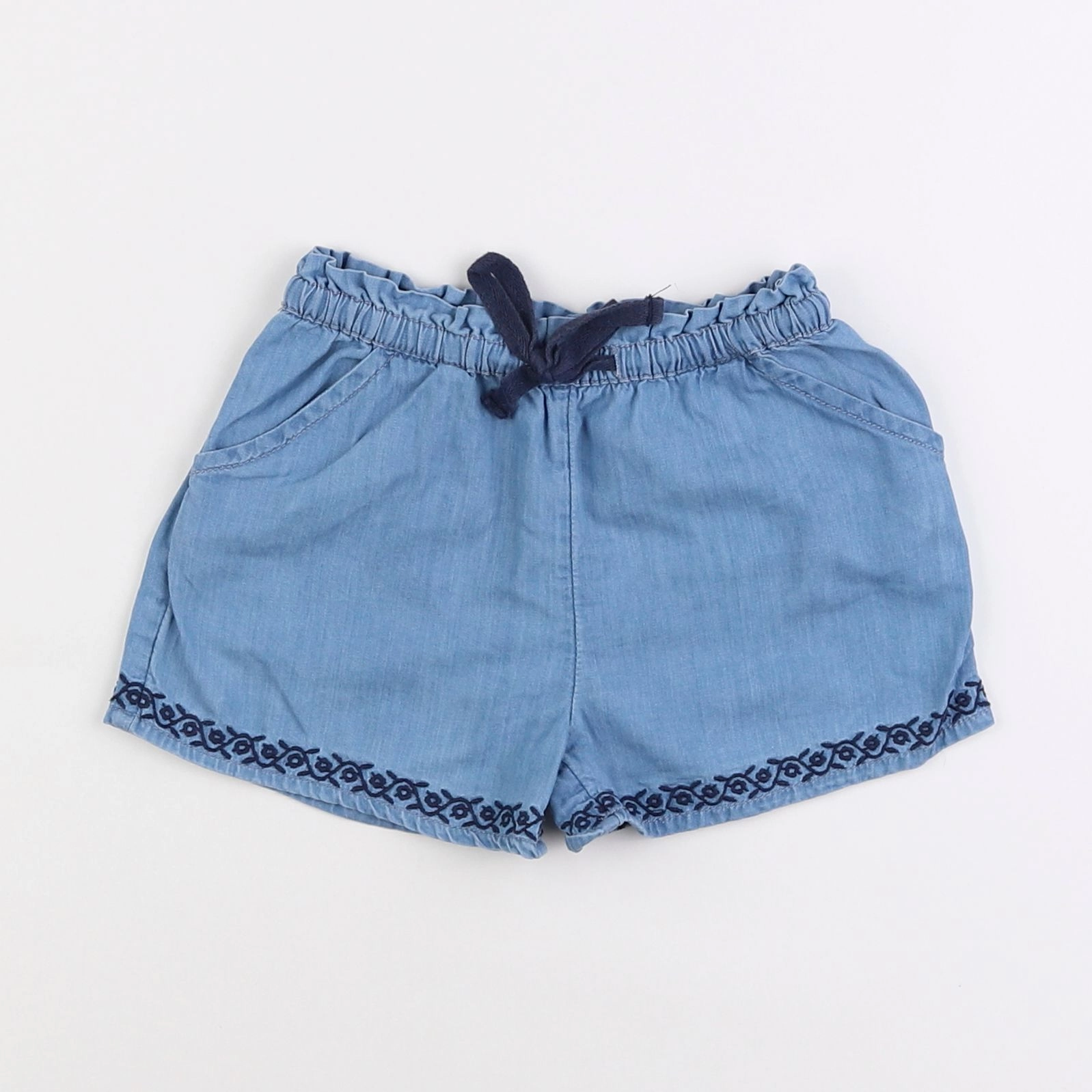 Boutchou - short bleu - 2 ans