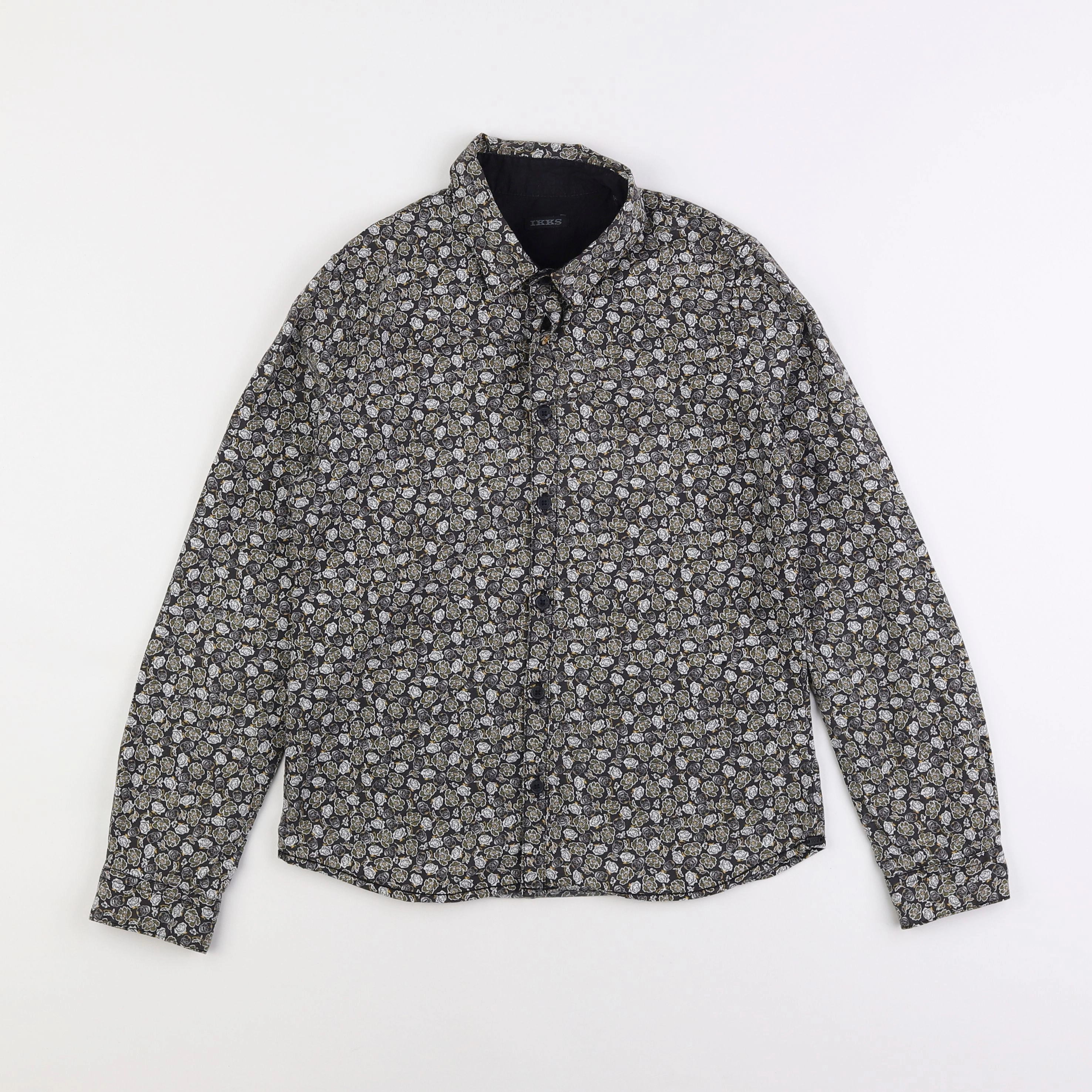 IKKS - chemise marron - 10 ans