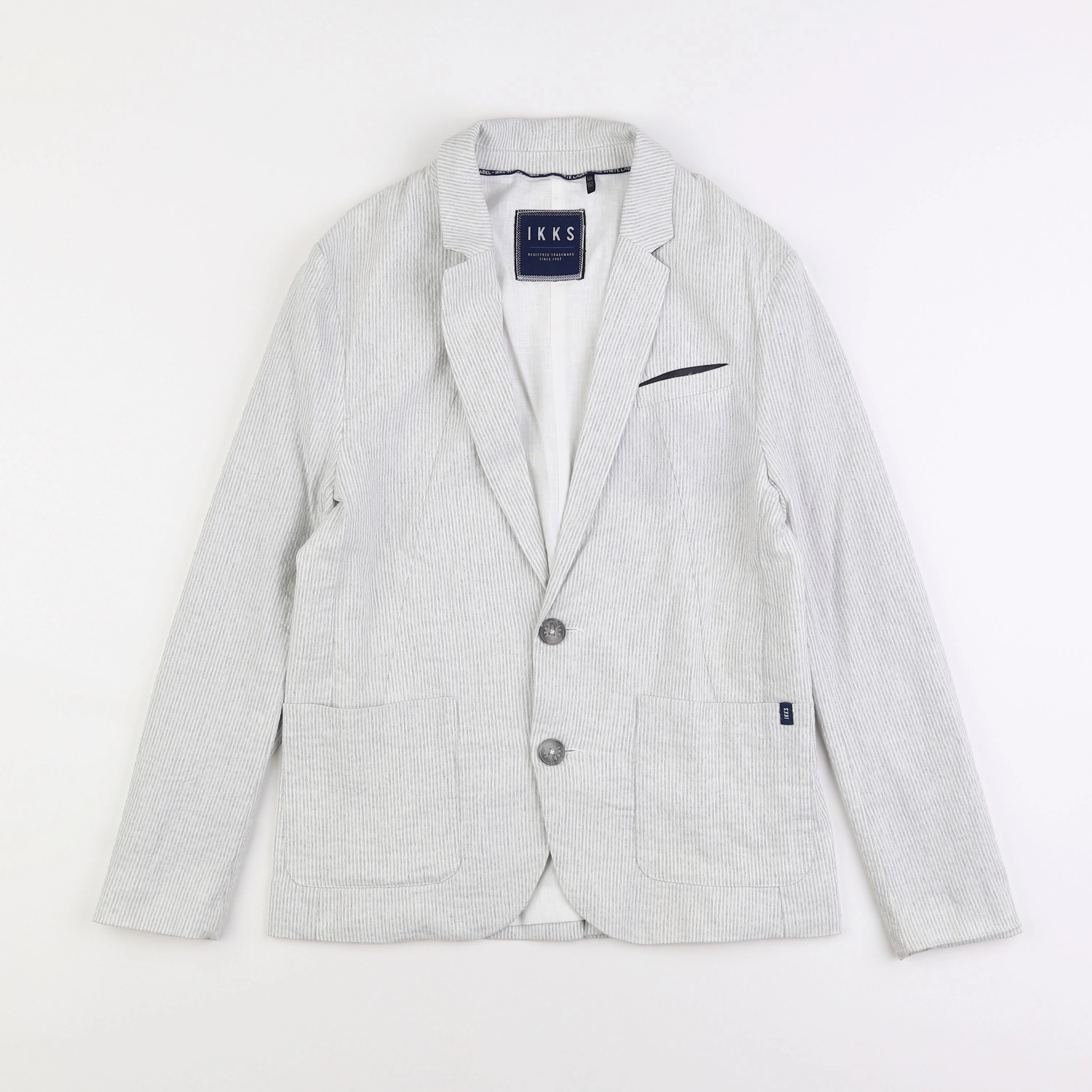 IKKS - veste gris - 12 ans