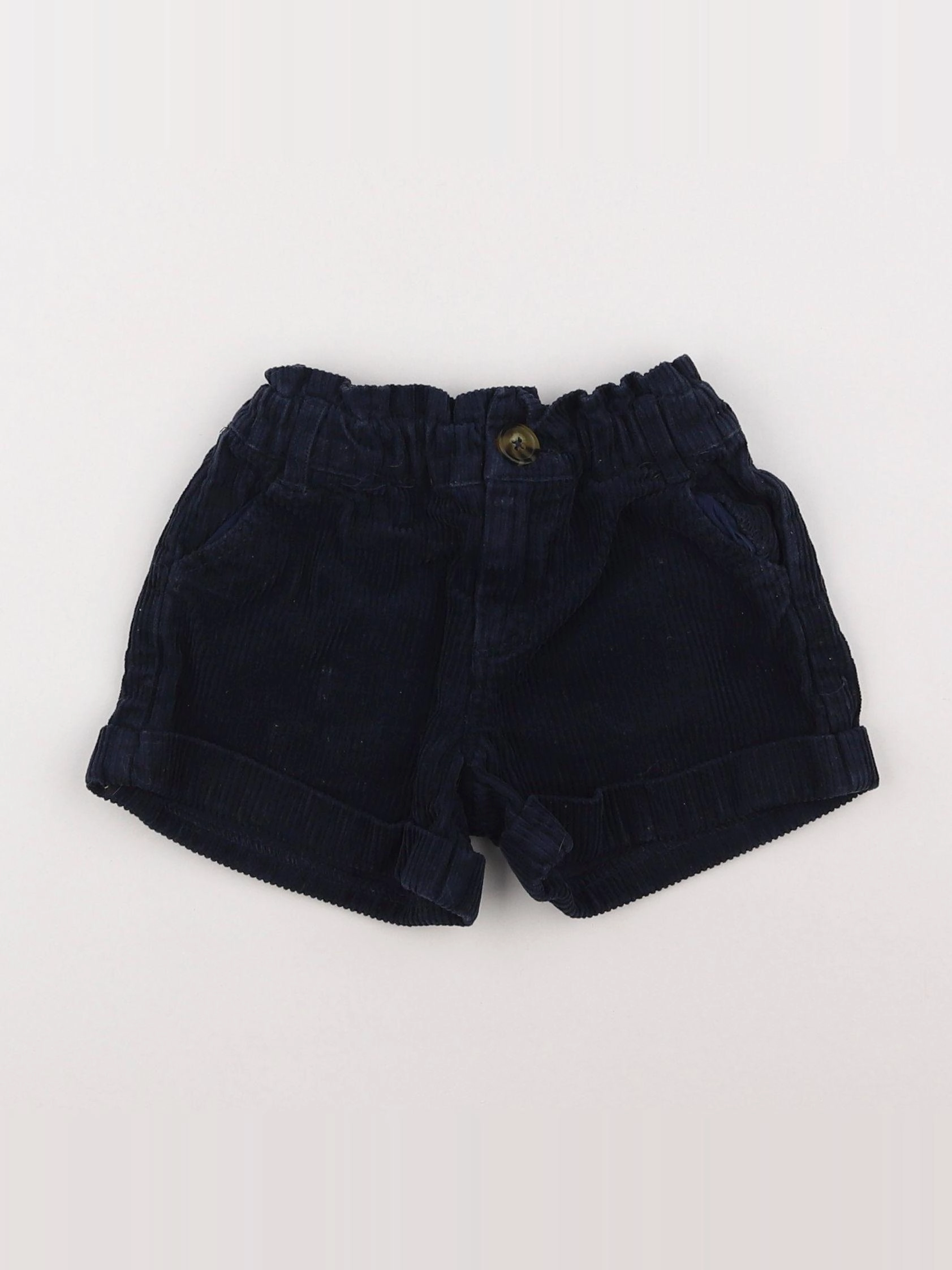 Vertbaudet - short bleu - 2 ans