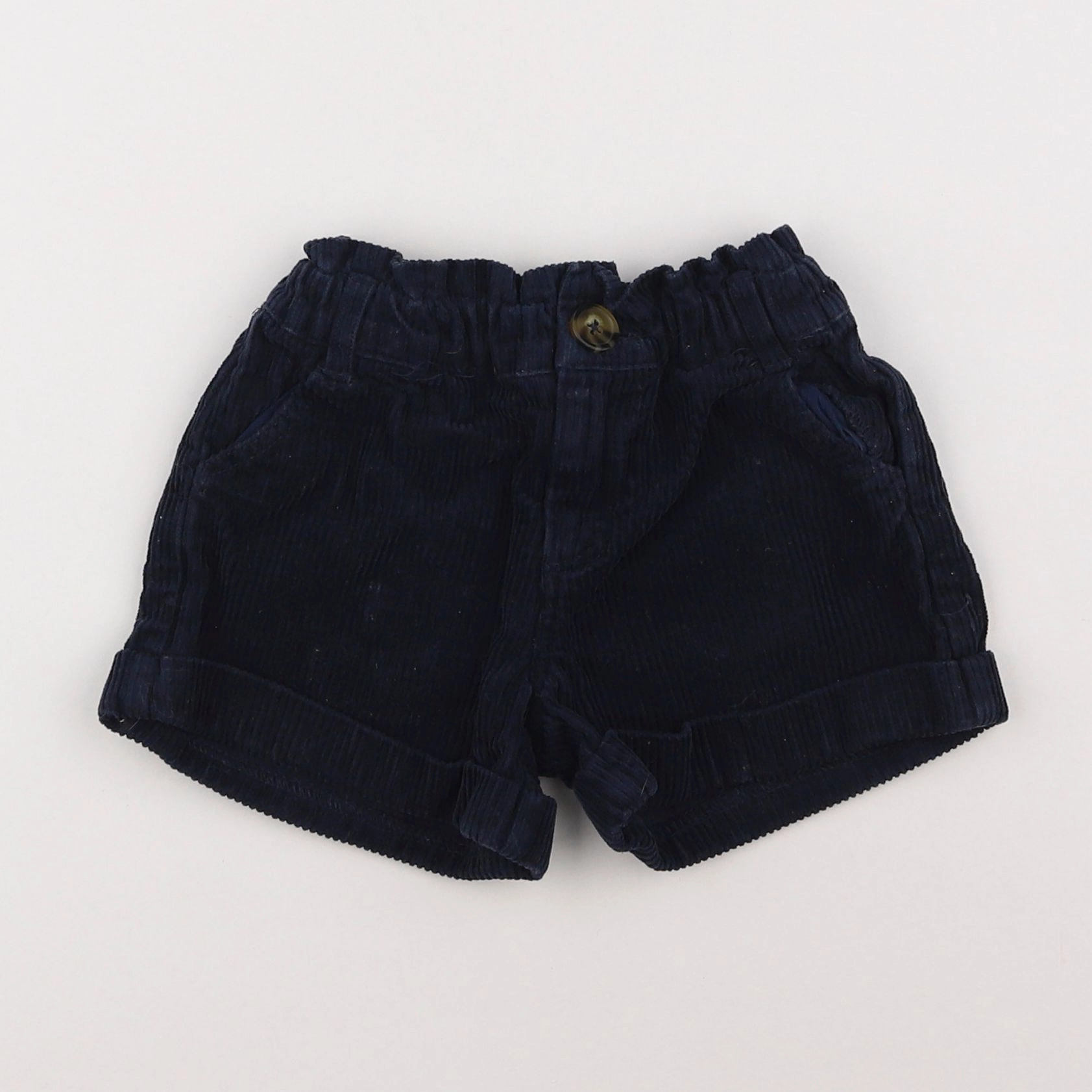 Vertbaudet - short bleu - 2 ans