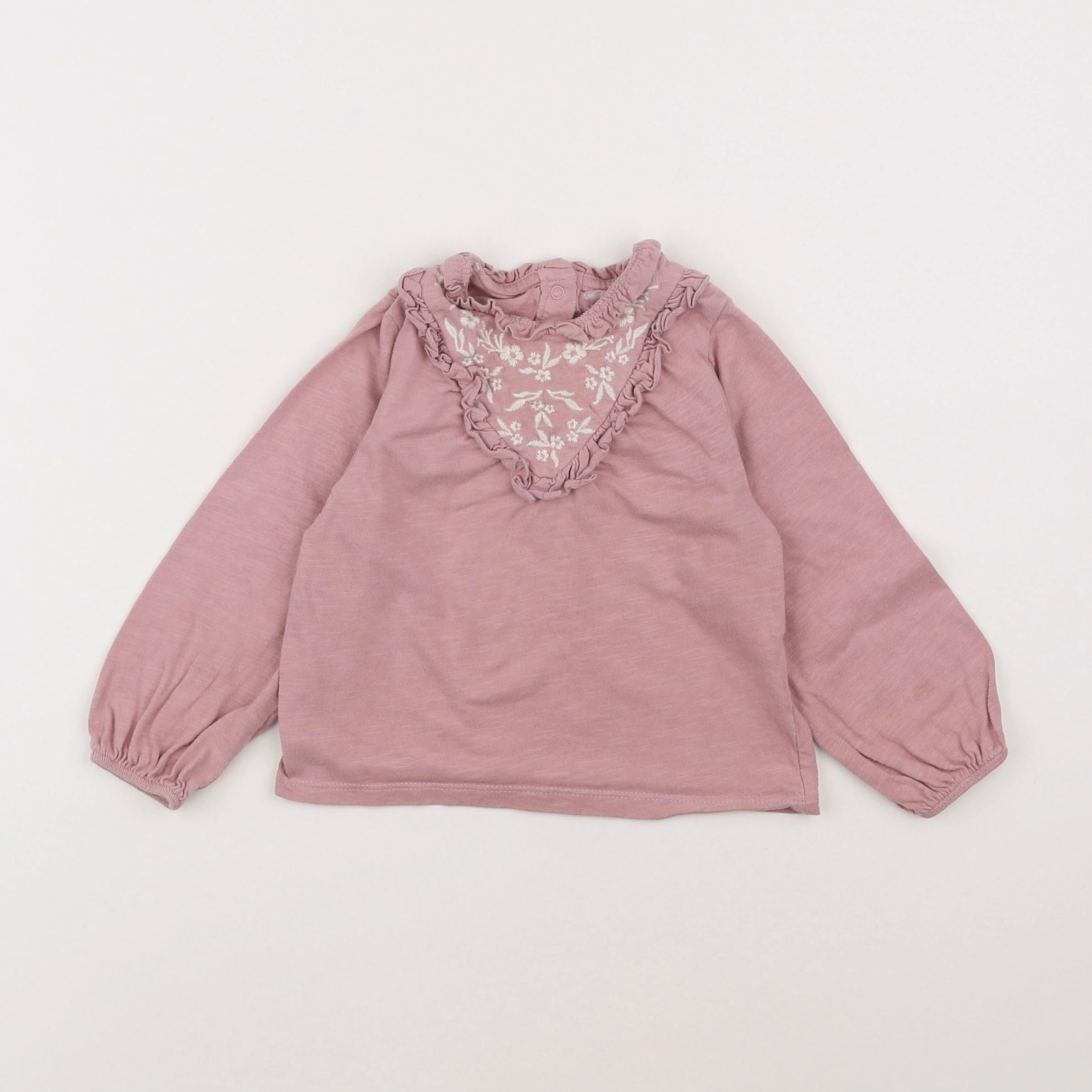 Vertbaudet - tee-shirt rose - 2 ans