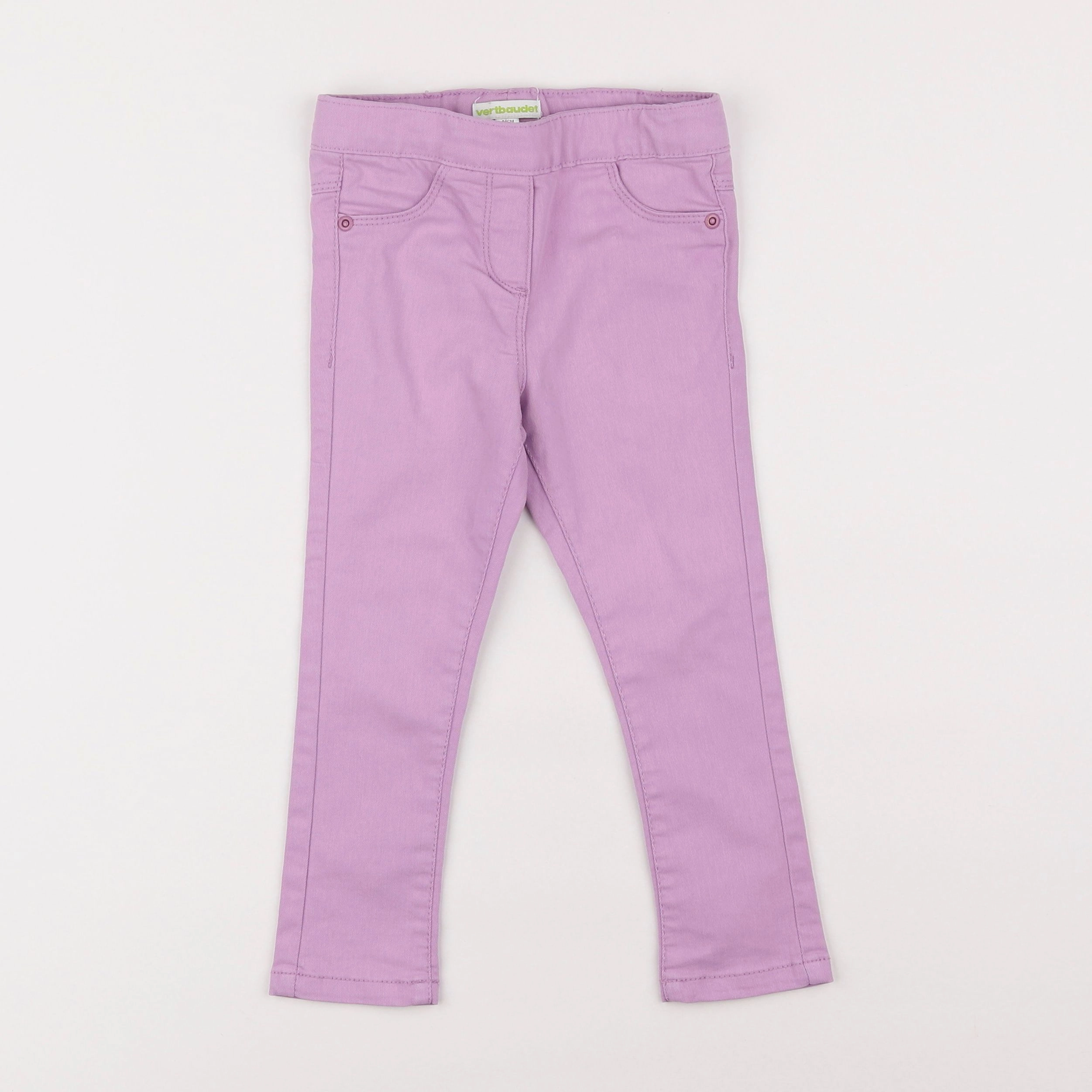 Vertbaudet - jegging rose - 3 ans