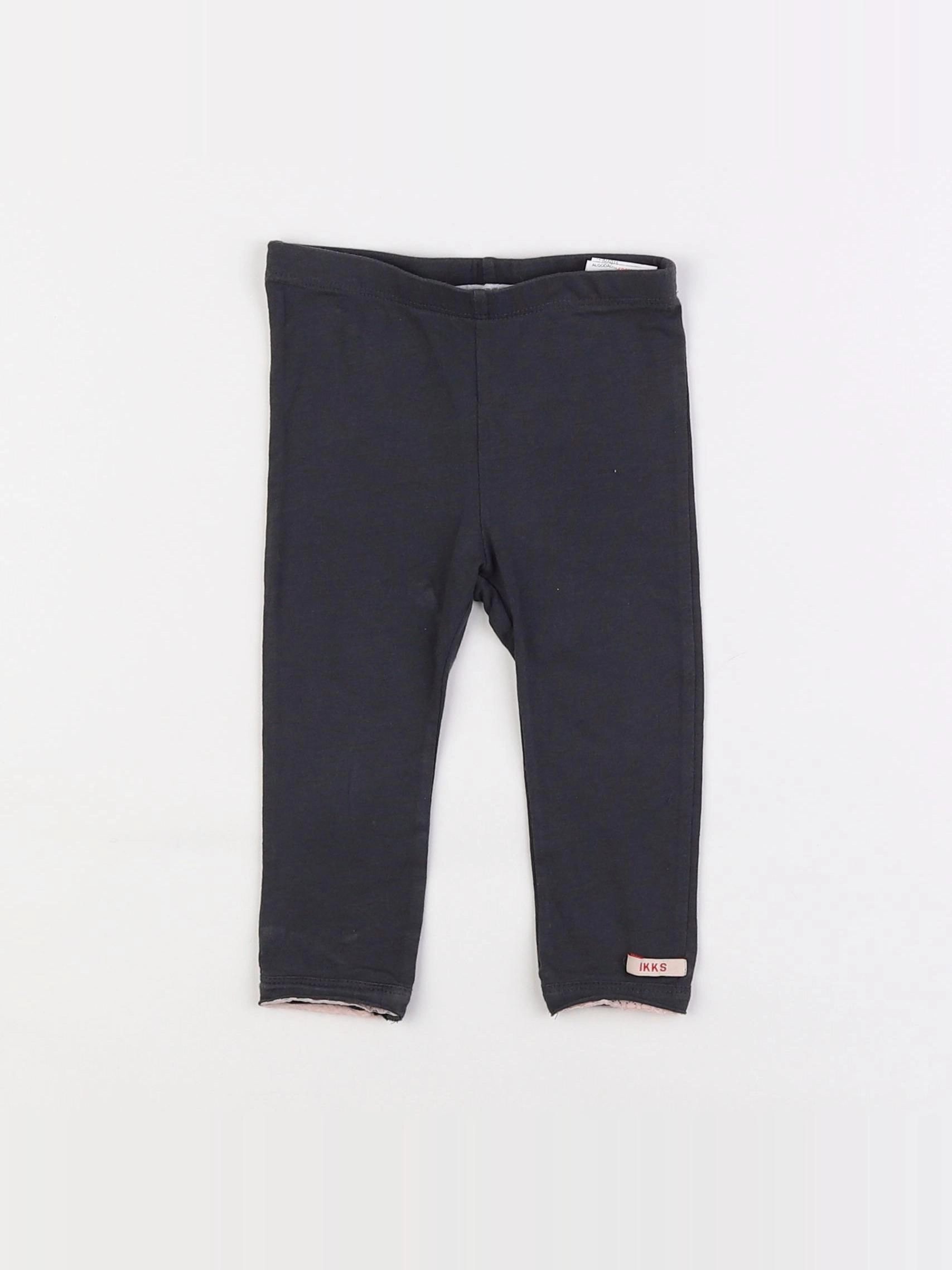 IKKS - legging gris - 6 mois