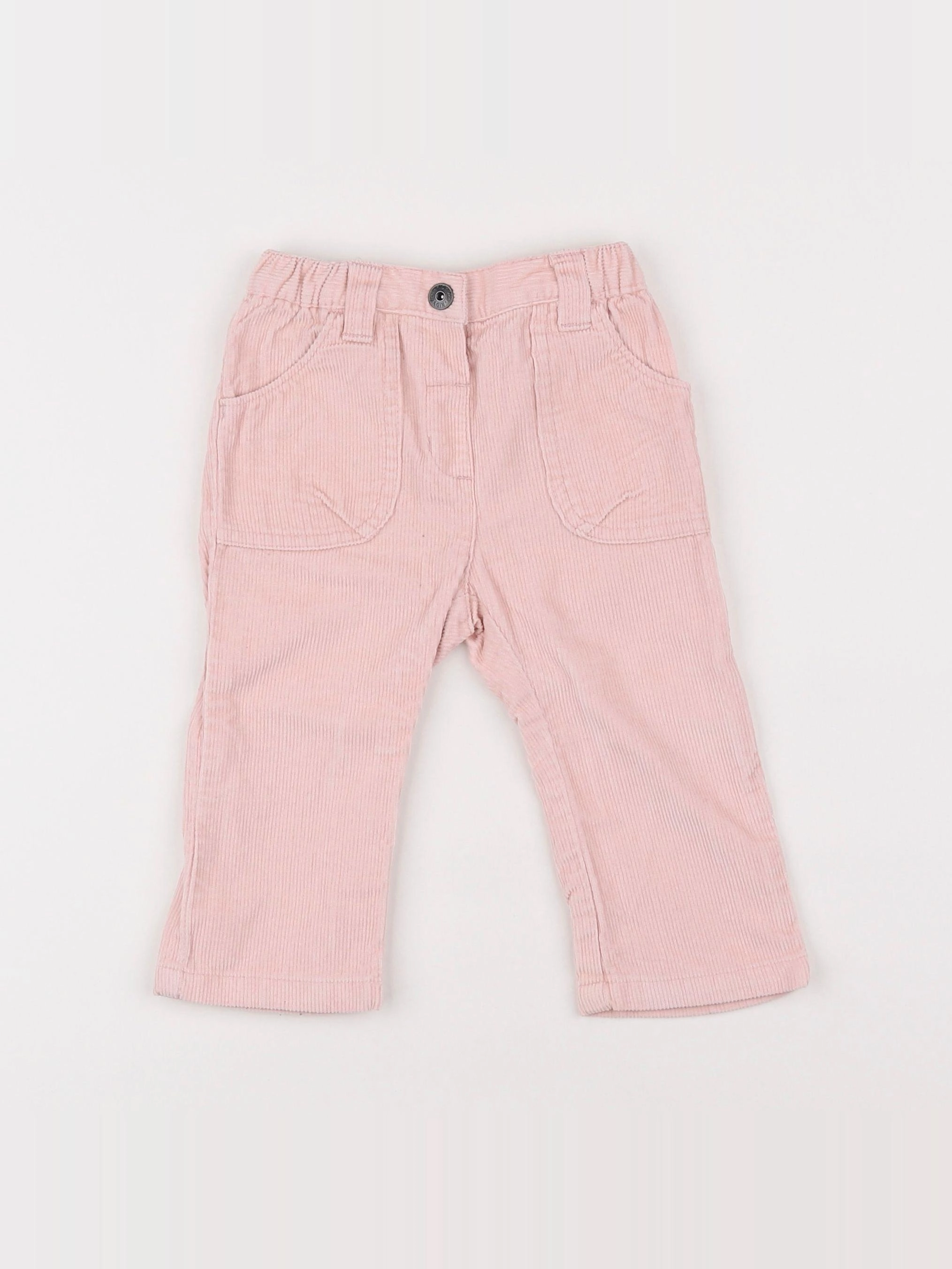 La Redoute - pantalon rose - 12 mois