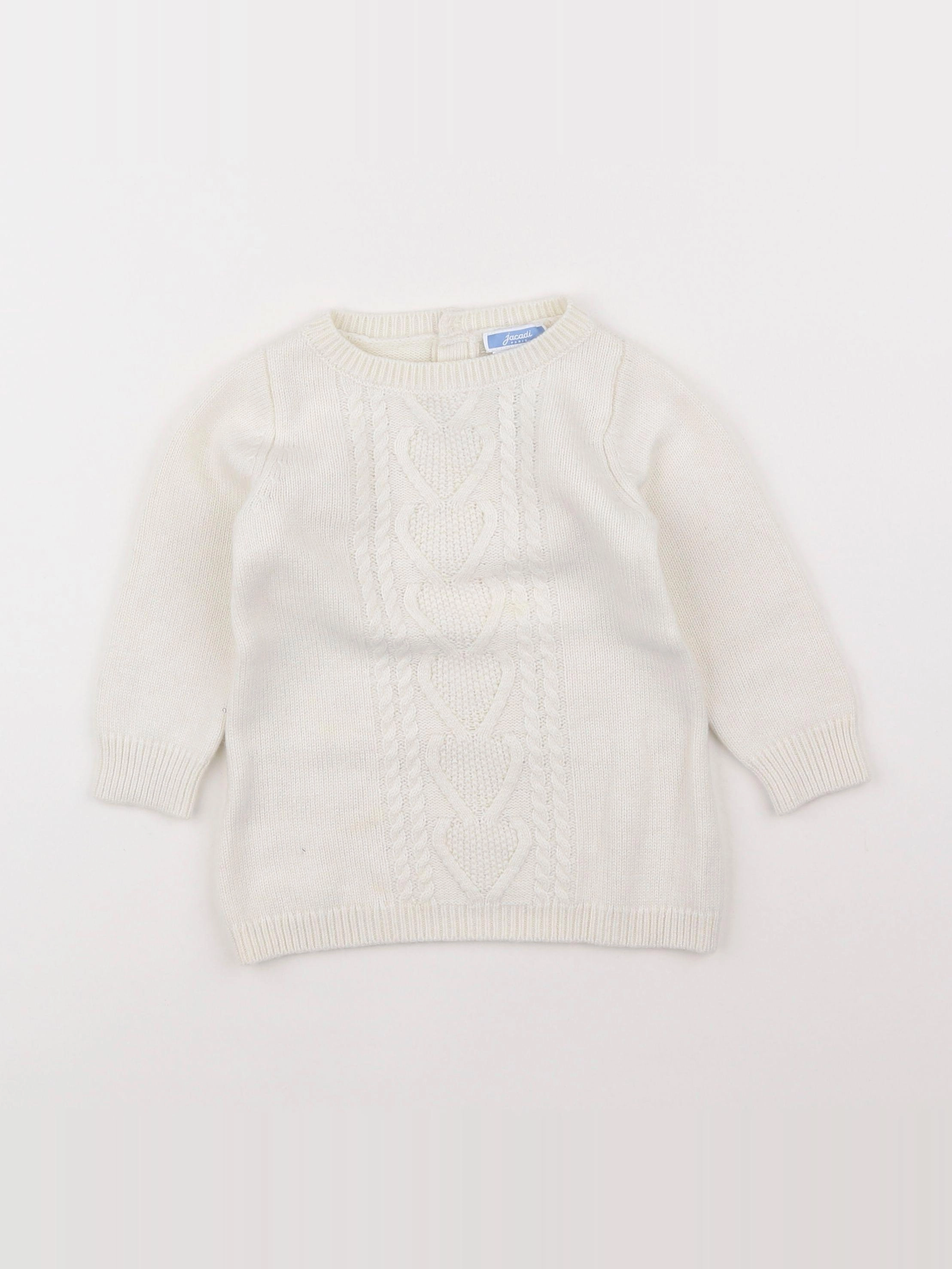 Jacadi - robe blanc - 18 mois