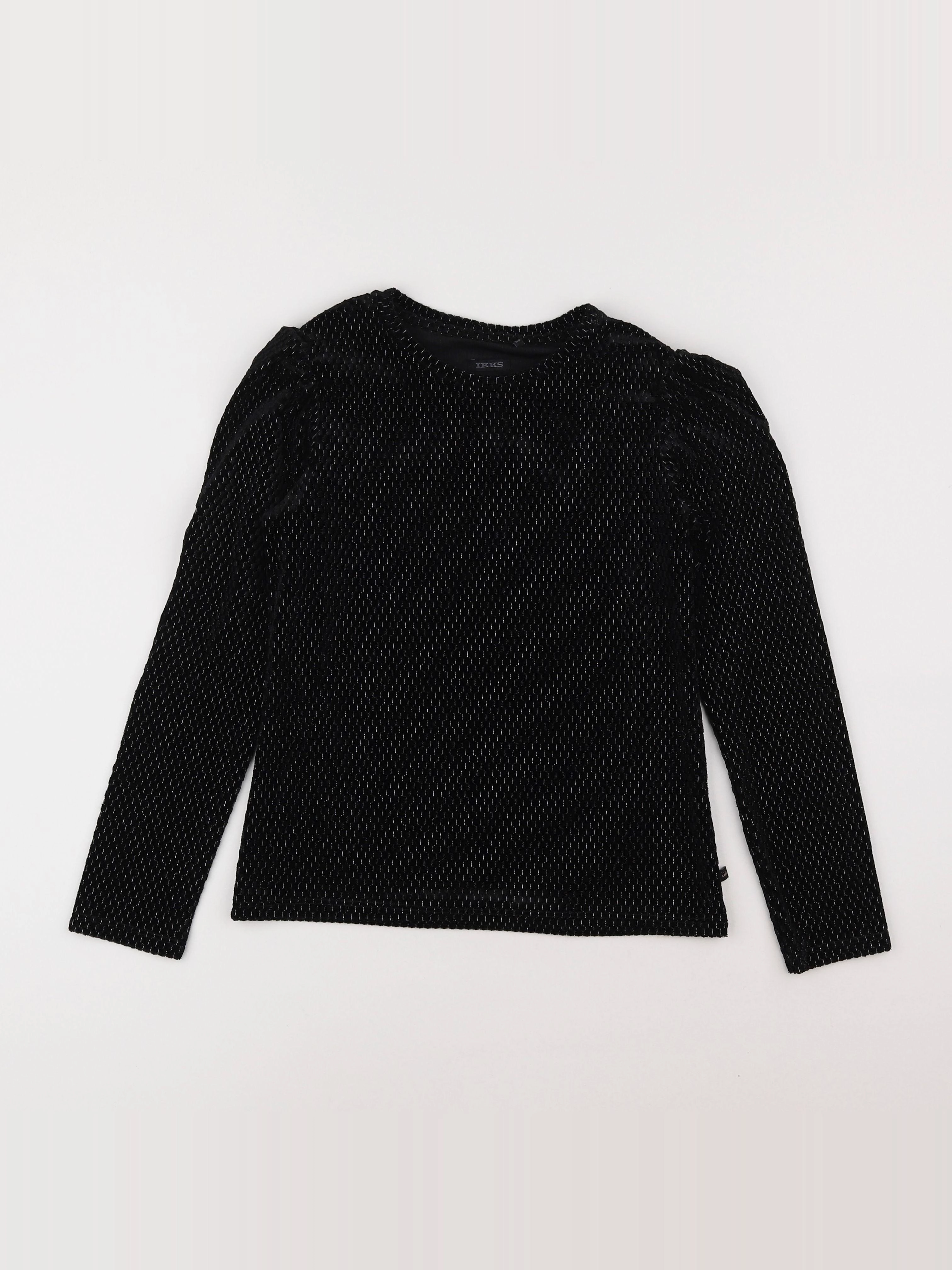 IKKS - tee-shirt noir - 10 ans