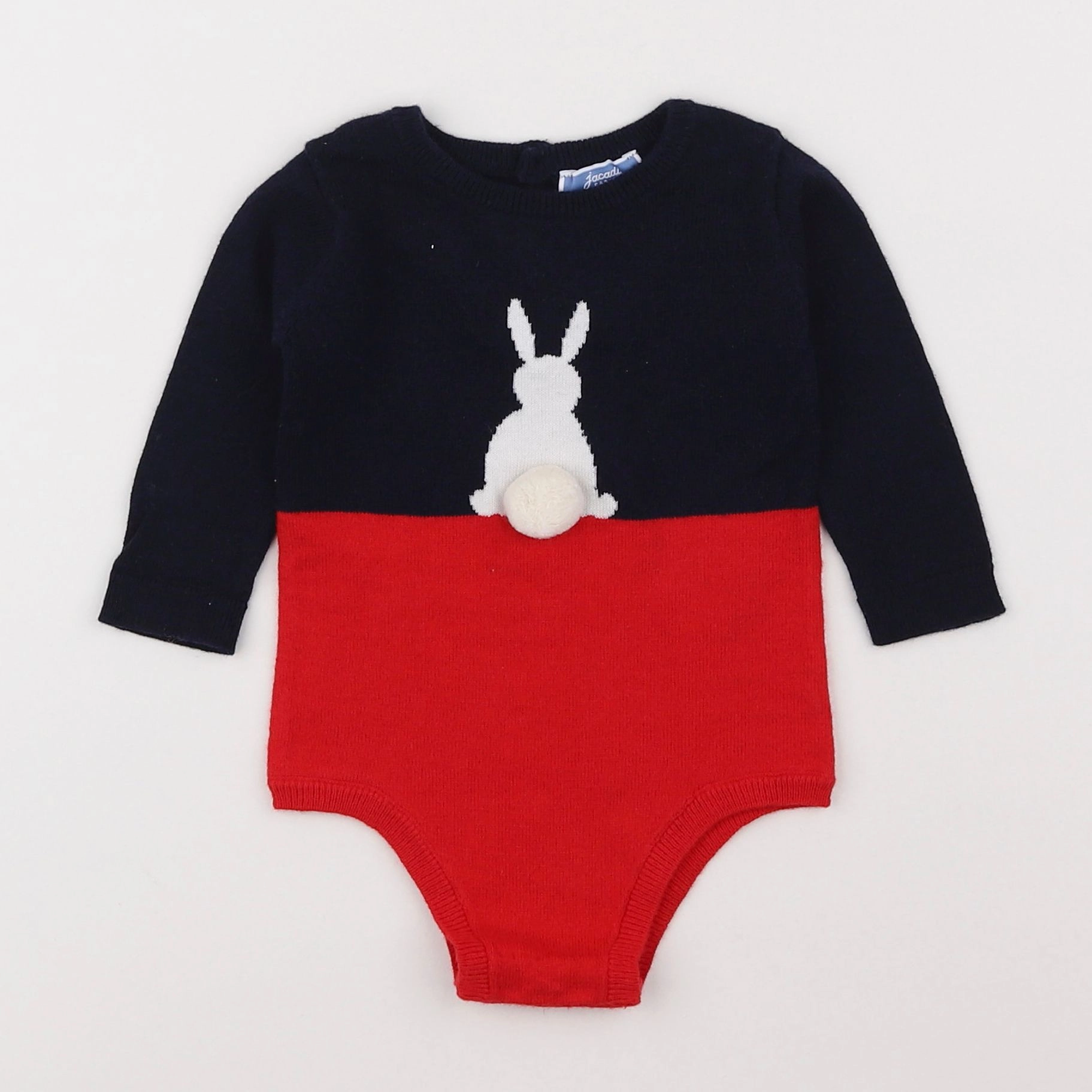 Jacadi - combinaison bleu - 6 mois