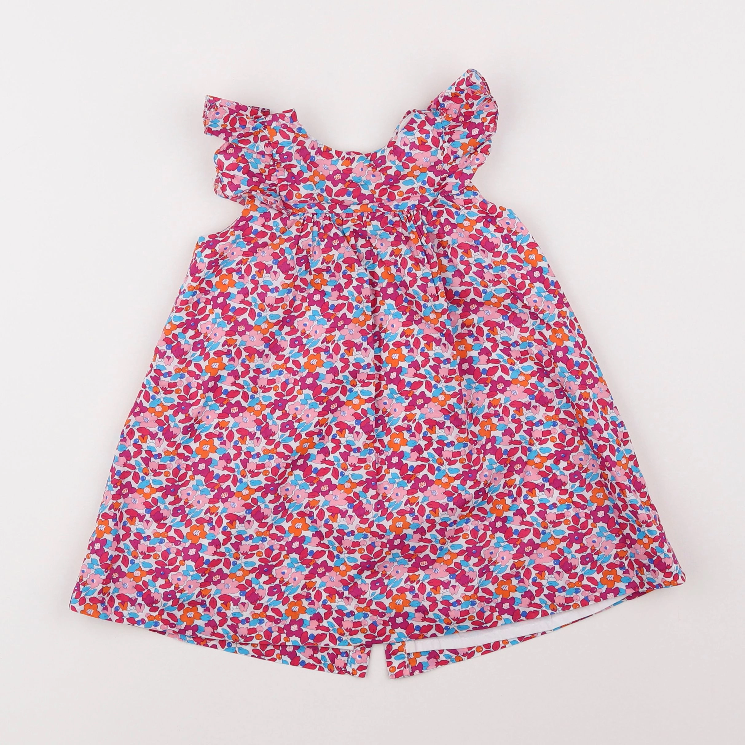 Jacadi - robe liberty rose - 2 ans