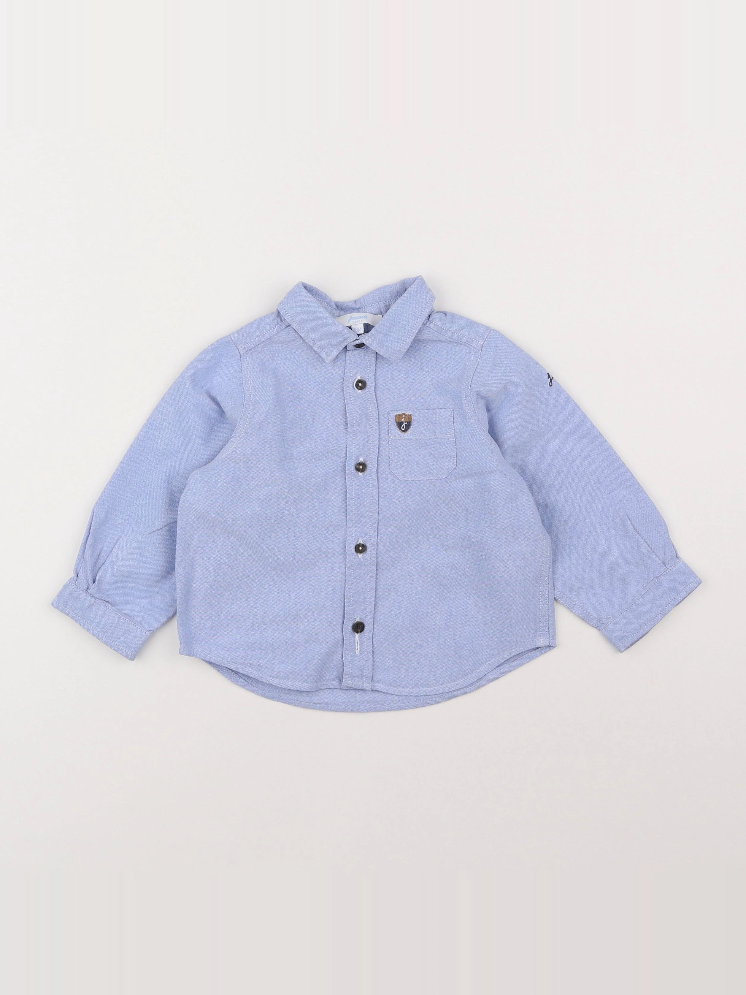 Jacadi - chemise bleu - 18 mois