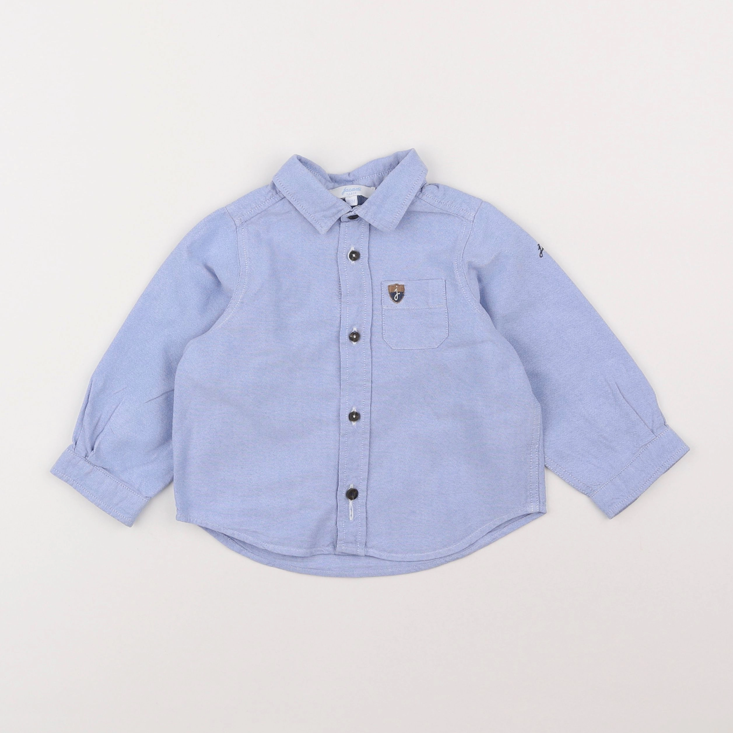 Jacadi - chemise bleu - 18 mois