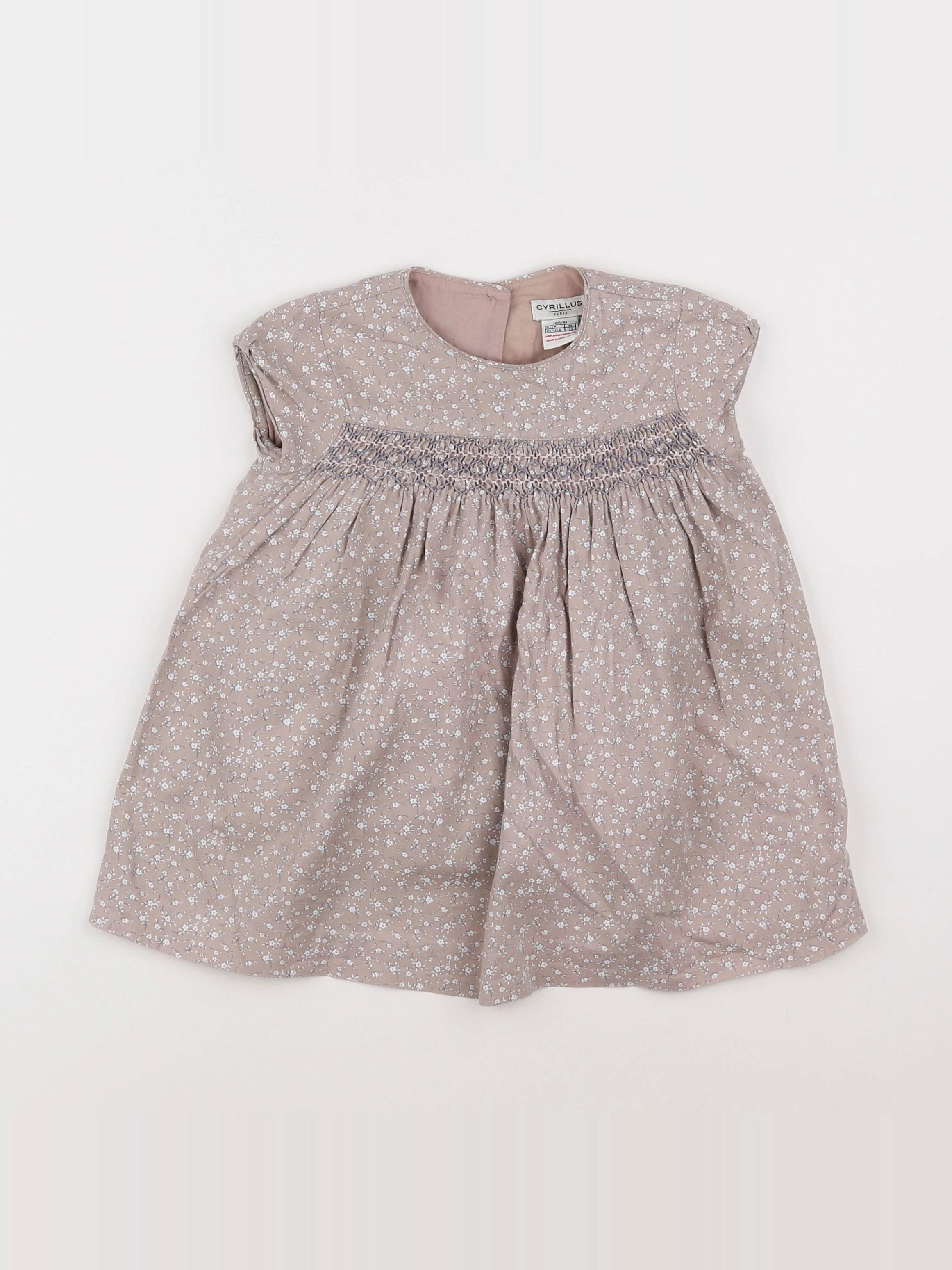 Cyrillus - robe taupe - 18 mois