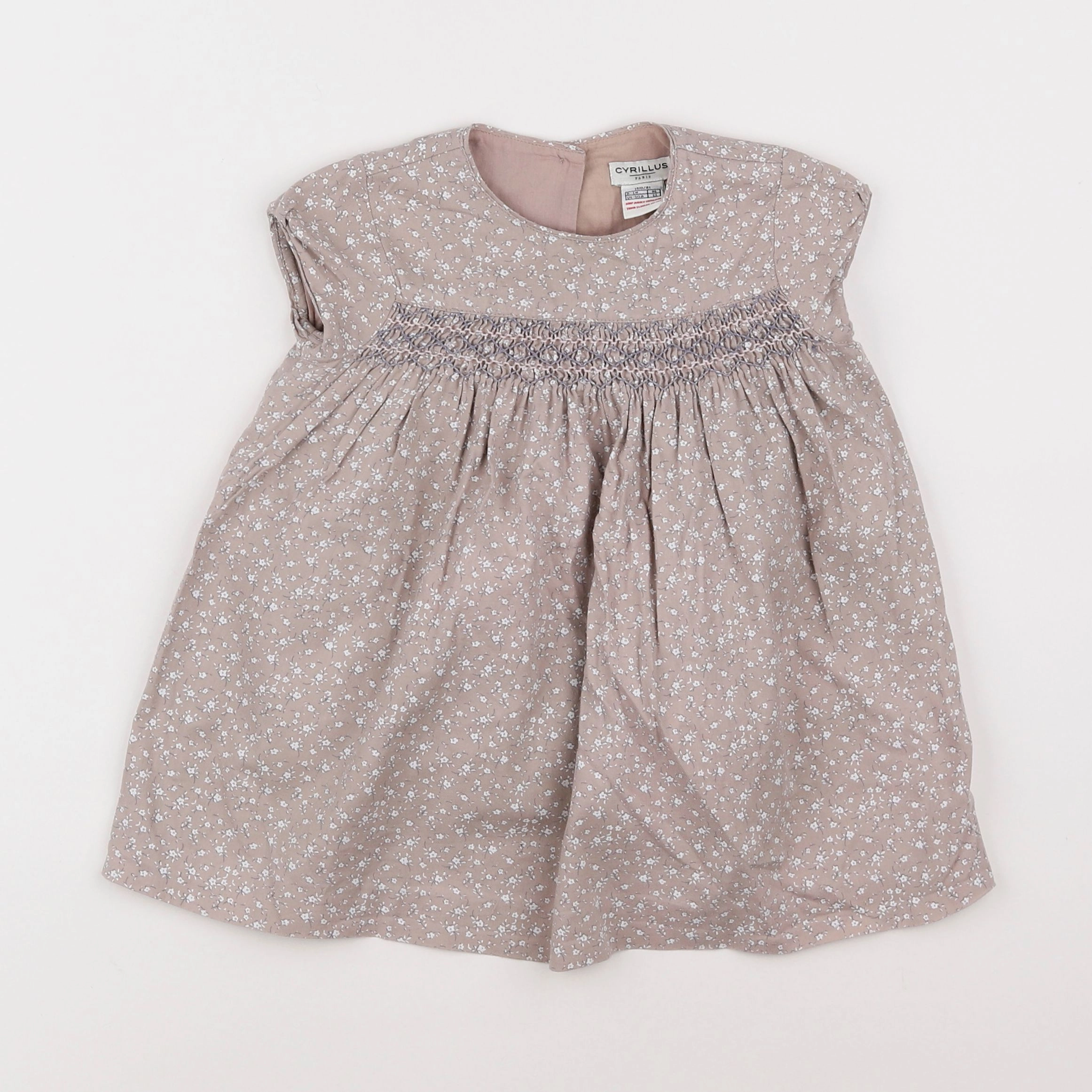 Cyrillus - robe taupe - 18 mois